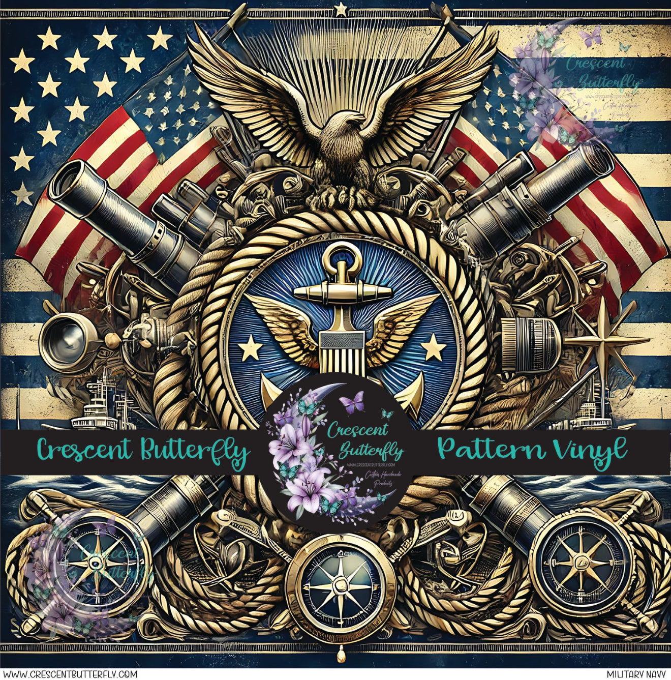 Military Navy Printed Vinyl Sheet/Wrap