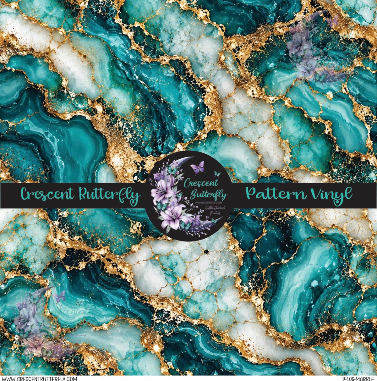 9-108-Marble Printed Vinyl Sheet/Wrap