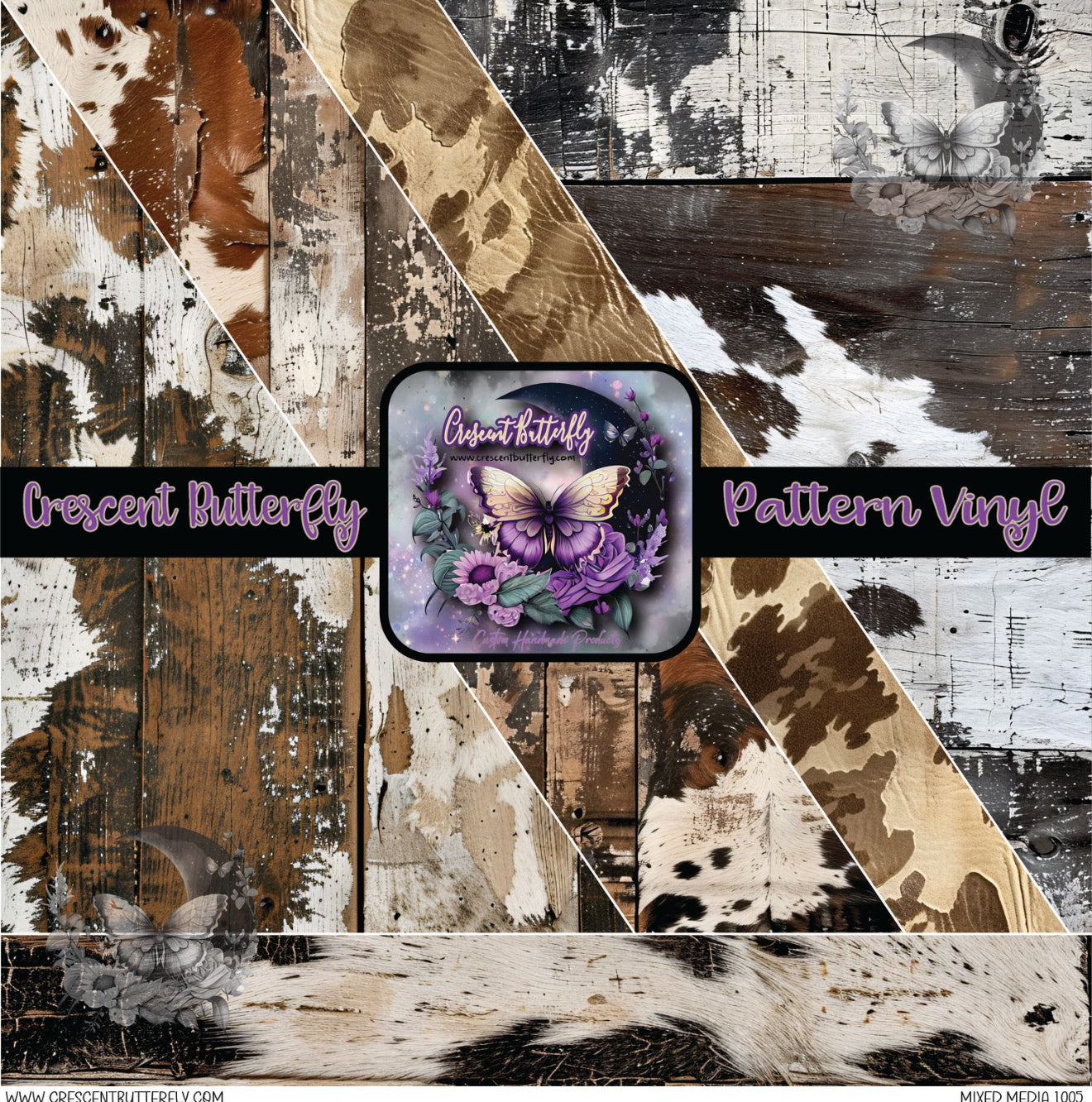 Mixed Media 1005 Printed Vinyl Sheet/Wrap