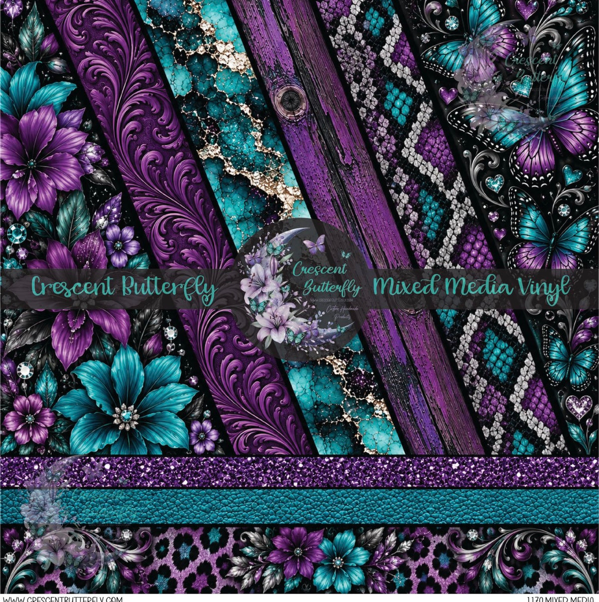 1170 Mixed Media Printed Vinyl Sheet/Wrap