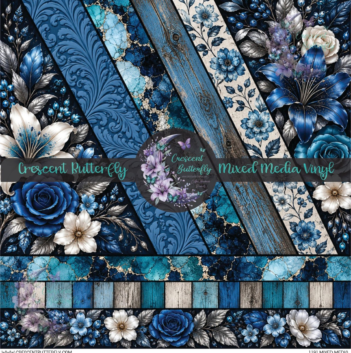 1191 Mixed Media Printed Vinyl Sheet/Wrap