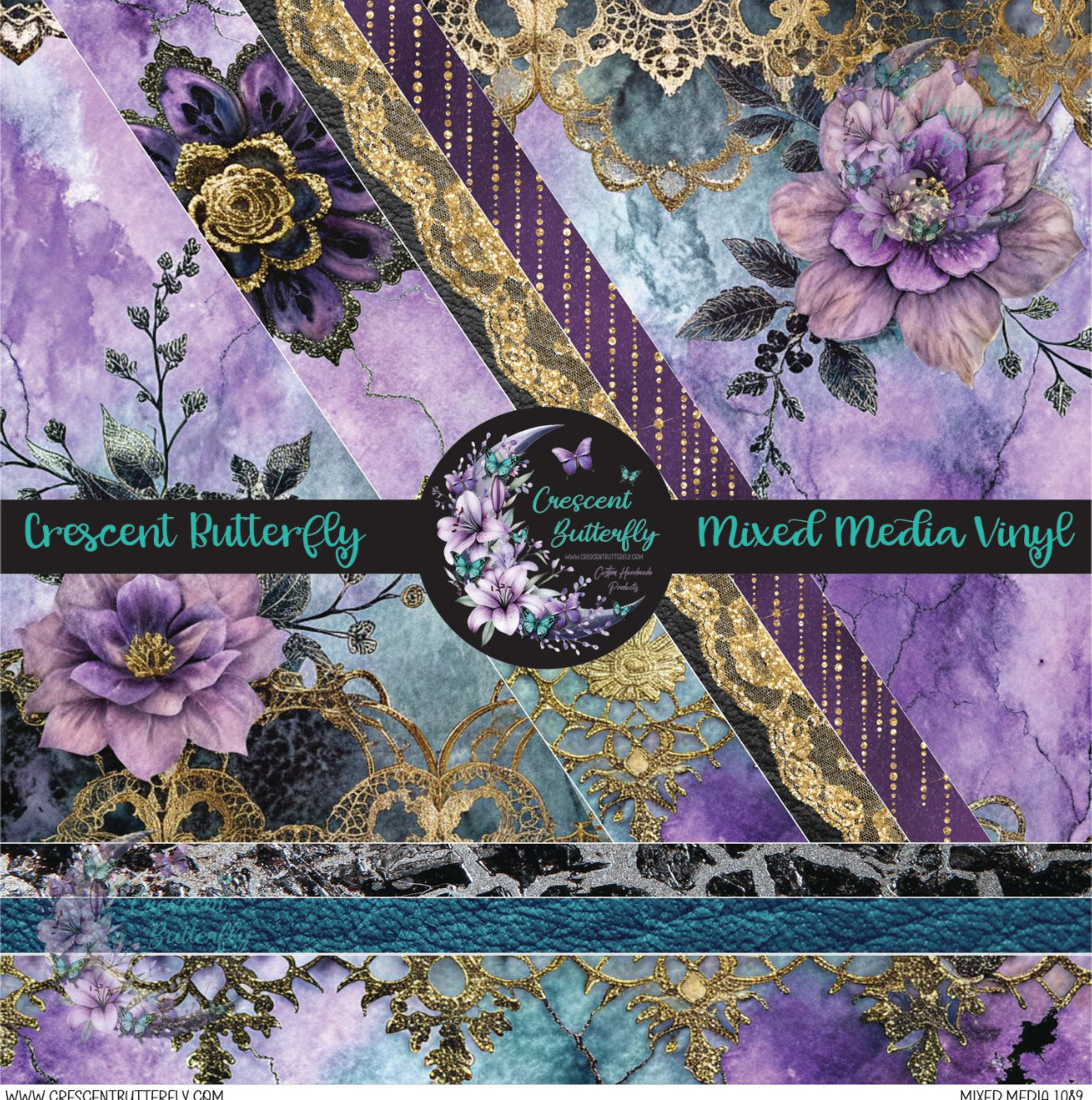 Mixed Media 1089 Printed Vinyl Sheet/Wrap