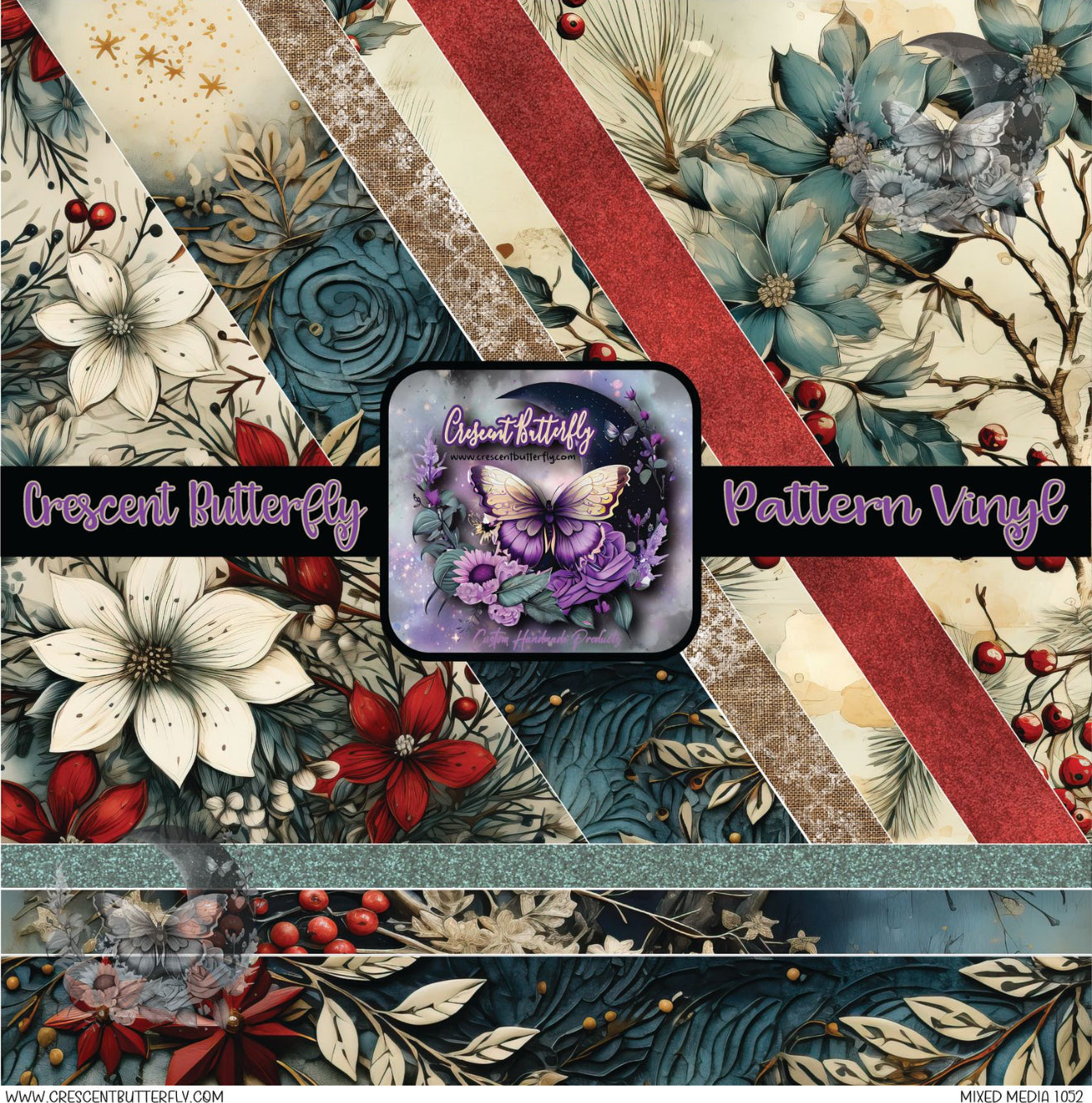 Mixed Media 1052 Printed Vinyl Sheet/Wrap