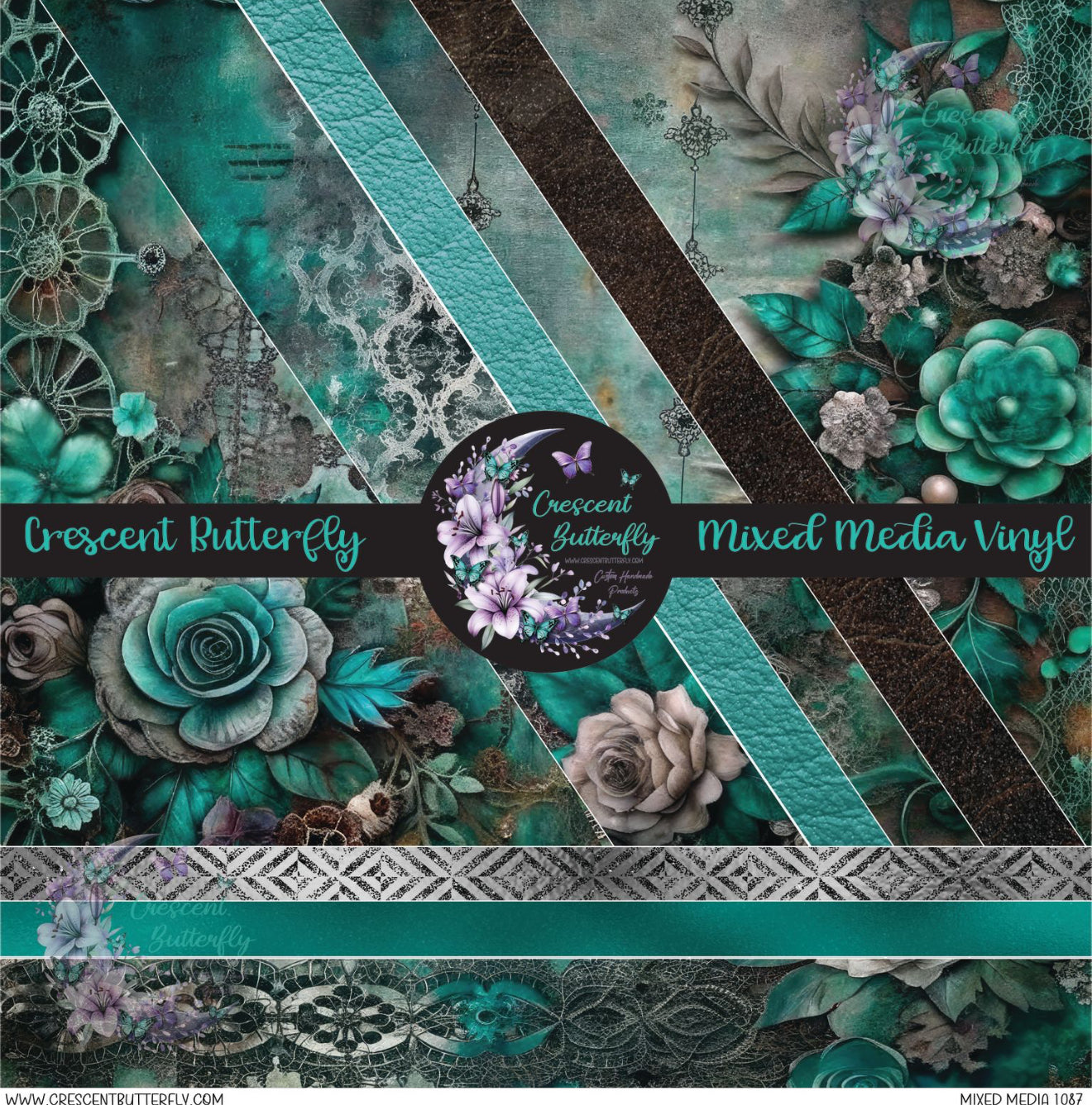 Mixed Media 1087 Printed Vinyl Sheet/Wrap