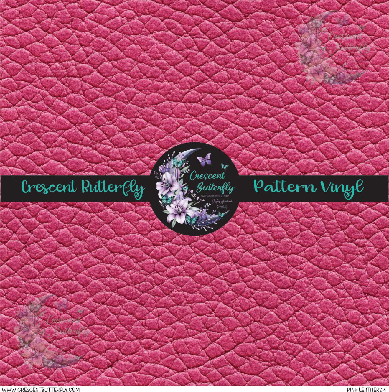 Pink Leathers 4 Printed Vinyl Sheet/Wrap