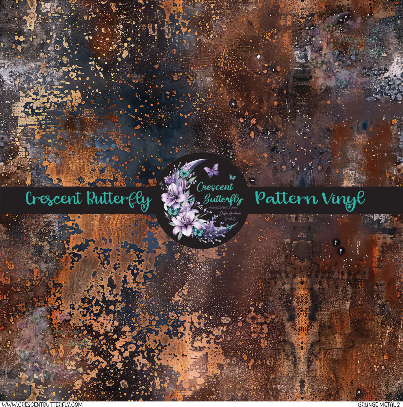 Grunge Metal 2 Printed Vinyl Sheet/Wrap