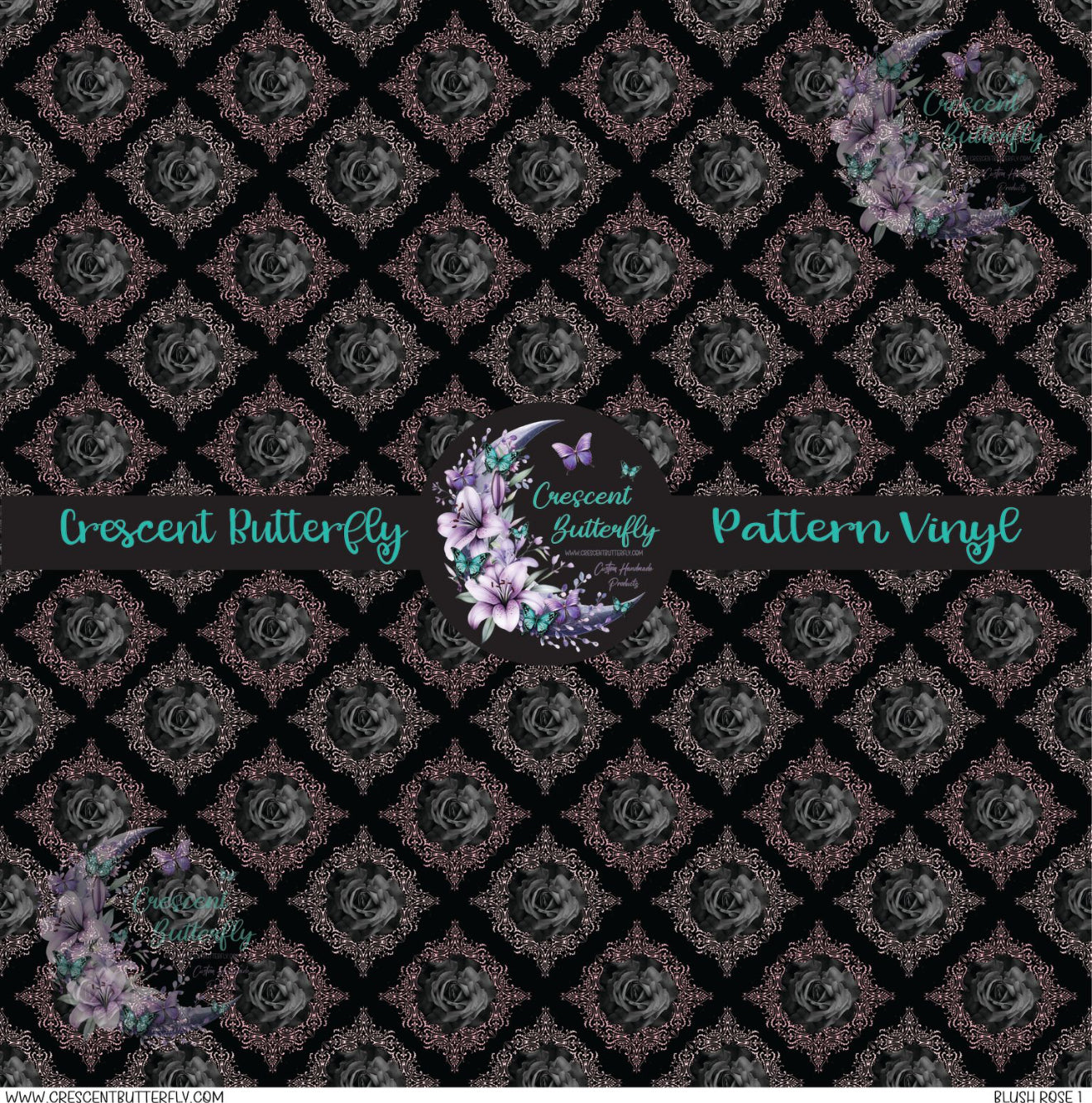 Blush Rose 1 Printed Vinyl Sheet/Wrap