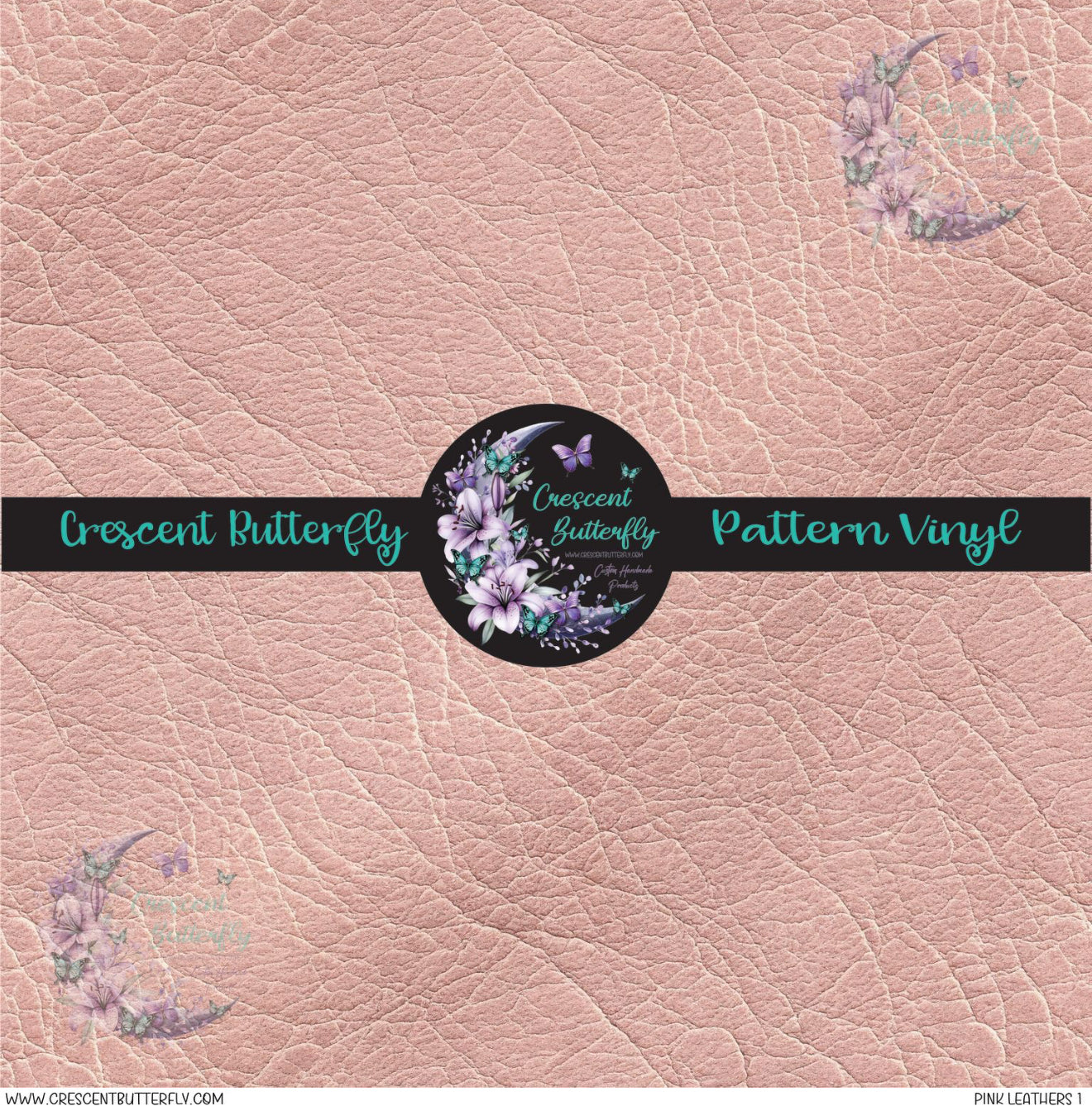 Pink Leathers 1 Printed Vinyl Sheet/Wrap