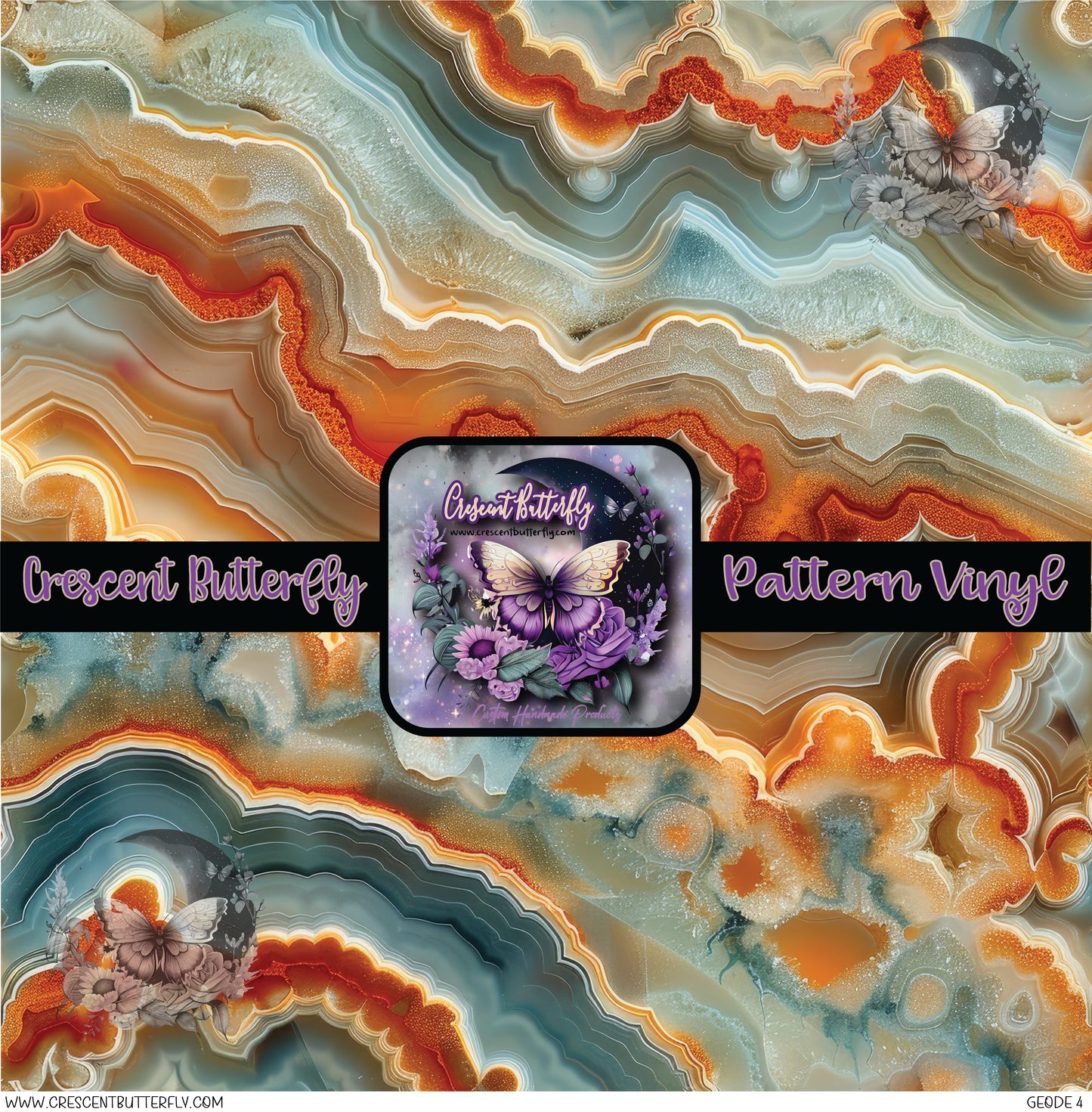 Geode 4 Printed Vinyl Sheet/Wrap