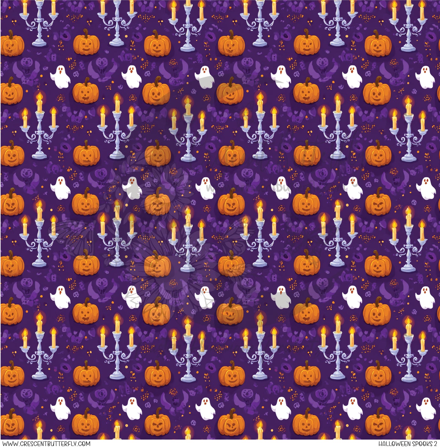 Halloween Spooks 2 Printed Vinyl Sheet/Wrap