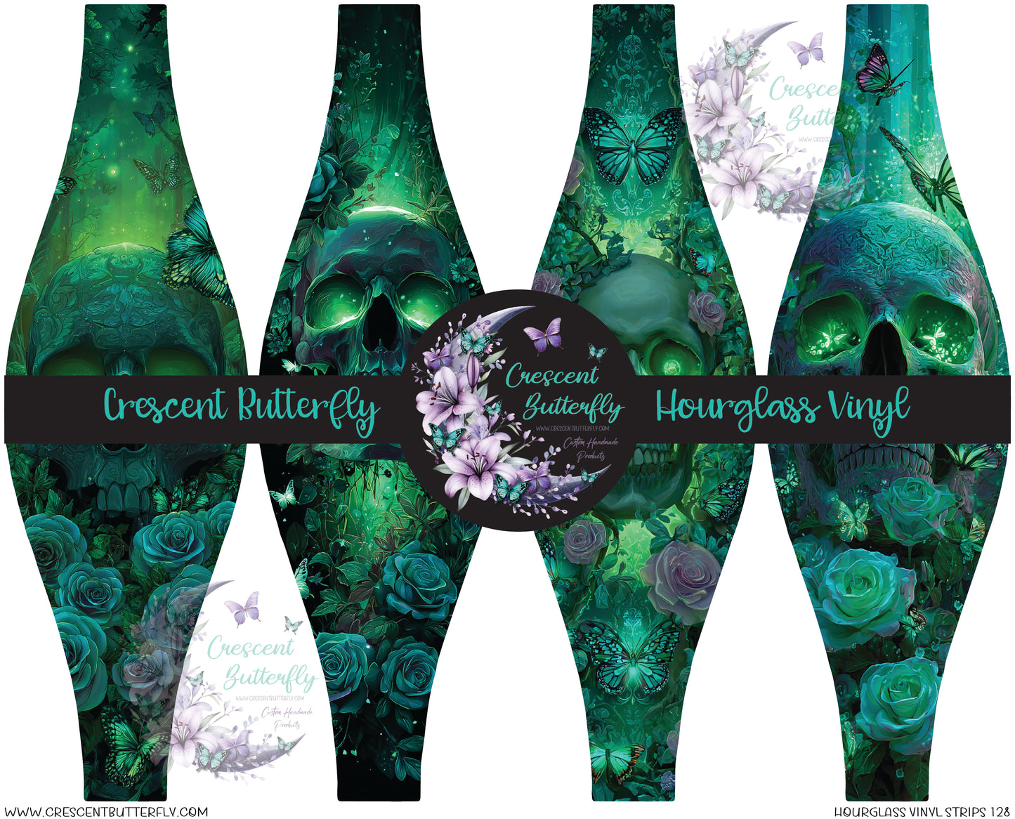 Hourglass Vinyl Strips 128 Printed Vinyl Sheet/Wrap