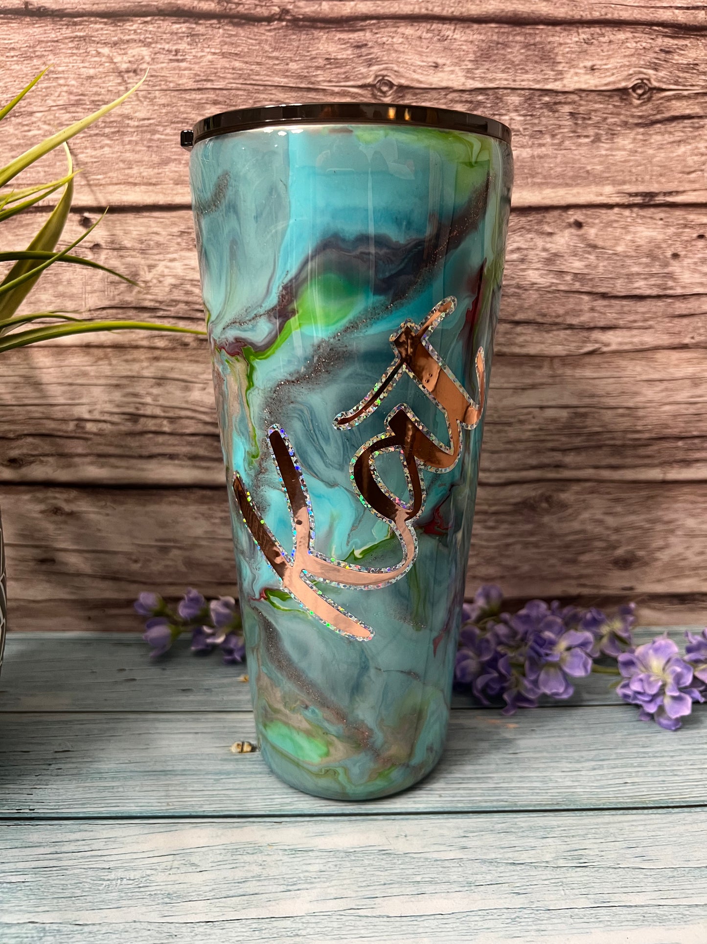 Country Meadows Handmade Custom Epoxy Tumbler