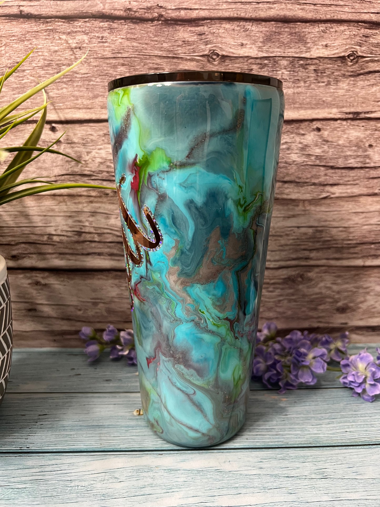 Country Meadows Handmade Custom Epoxy Tumbler