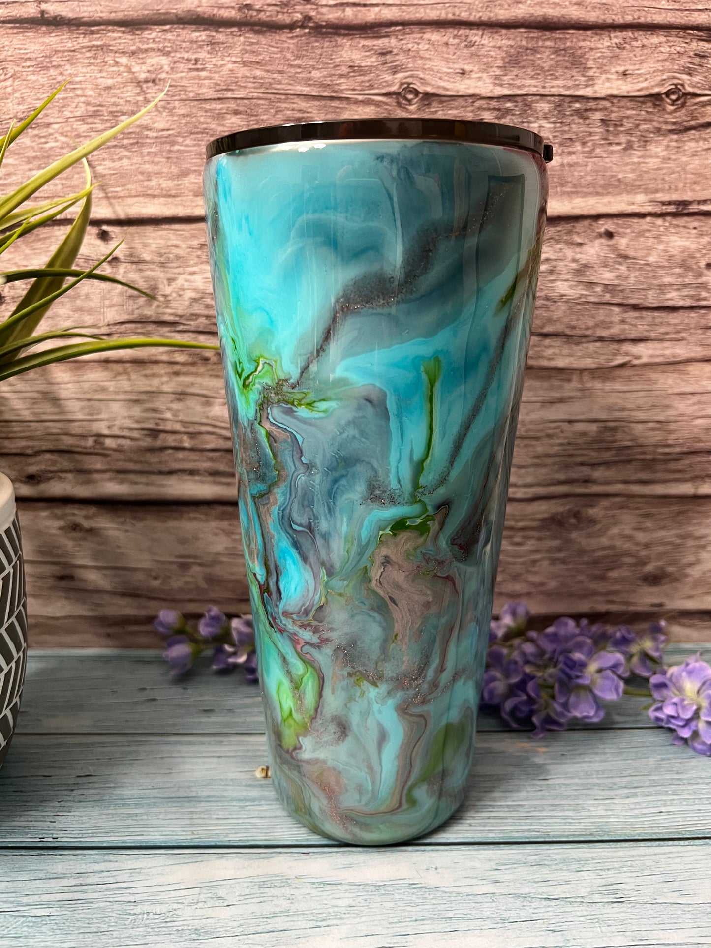 Country Meadows Handmade Custom Epoxy Tumbler