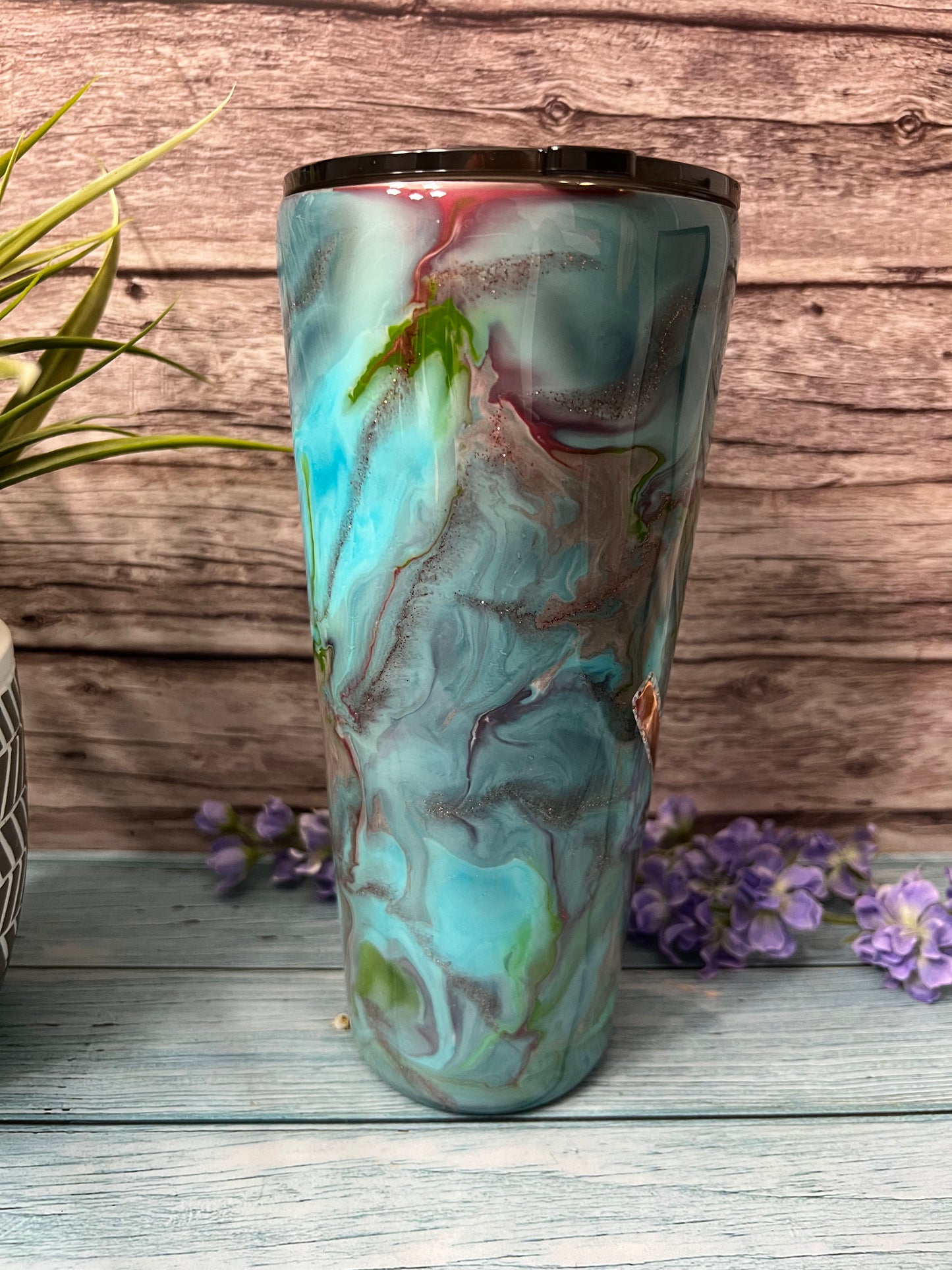 Country Meadows Handmade Custom Epoxy Tumbler
