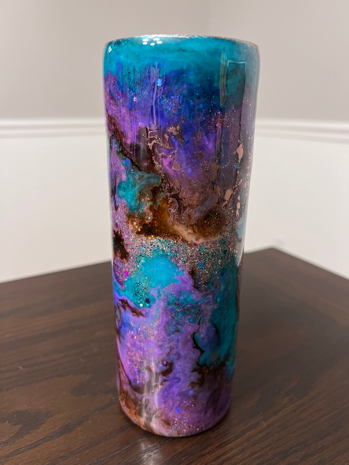Glitter #6 Variety Mix Glitter-20oz Skinny Tumbler-Pre Made
