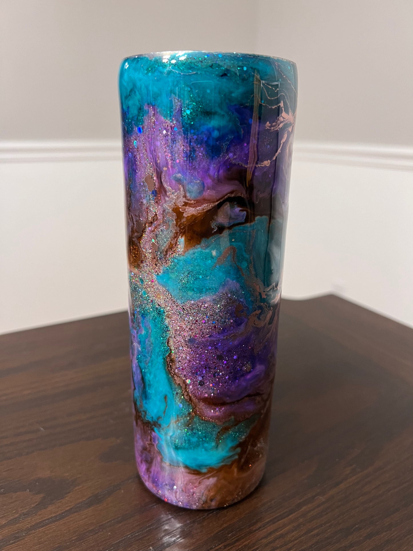 Glitter #6 Variety Mix Glitter-20oz Skinny Tumbler-Pre Made