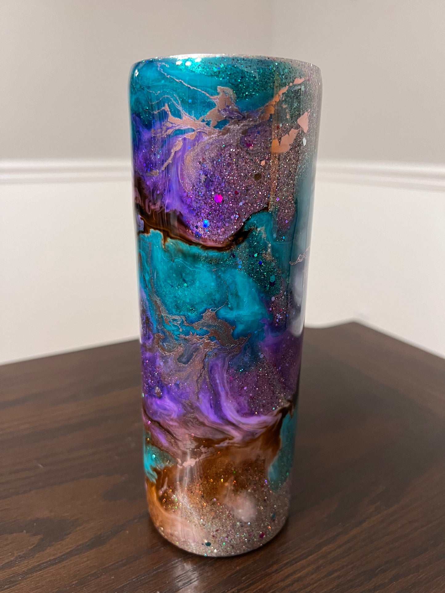 Glitter #6 Variety Mix Glitter-20oz Skinny Tumbler-Pre Made