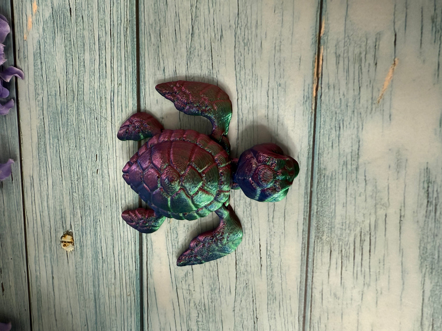 3D Printed Articulated Sea Turtle