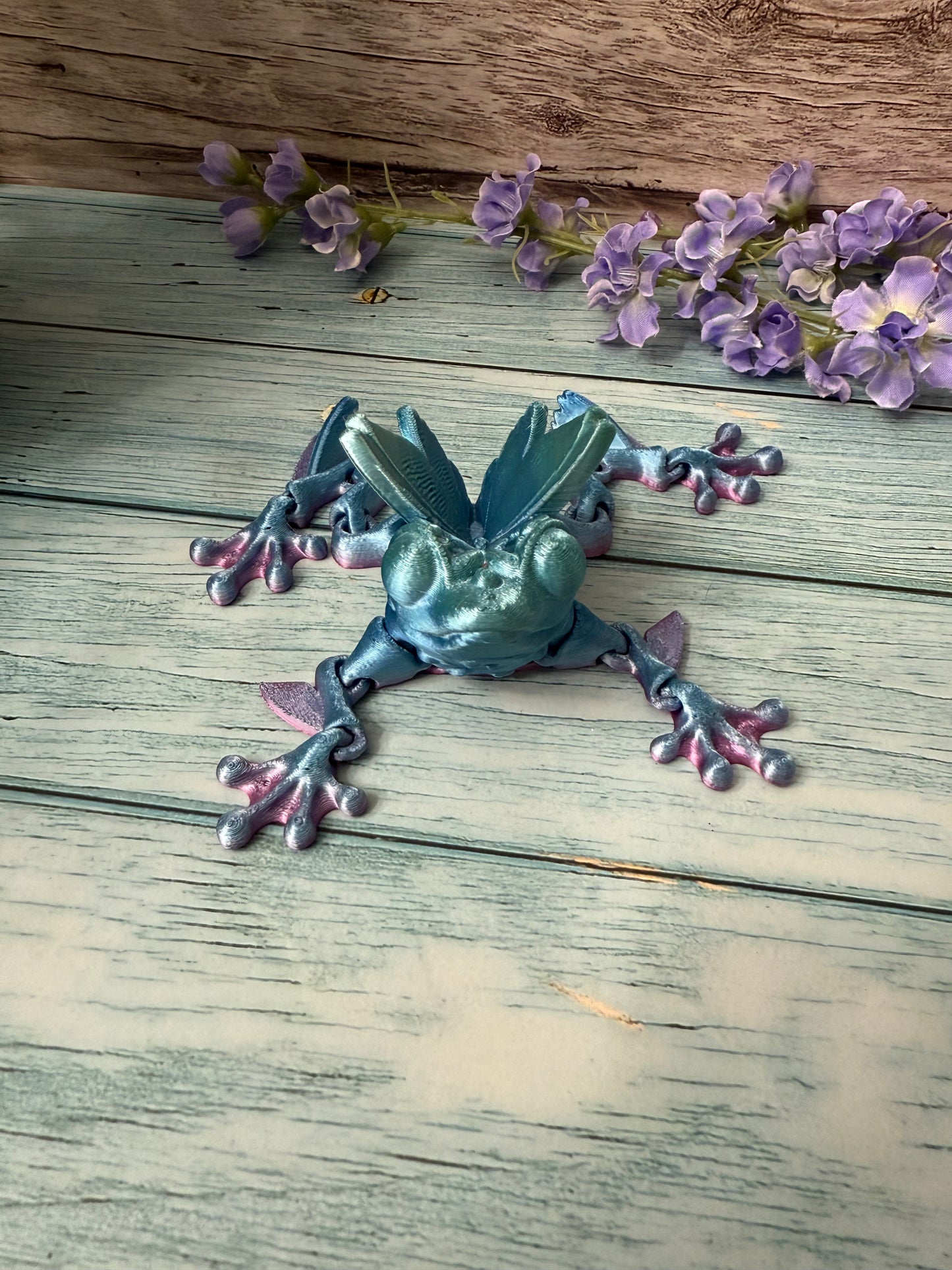 3D Printed Articulated Butterfly Frog