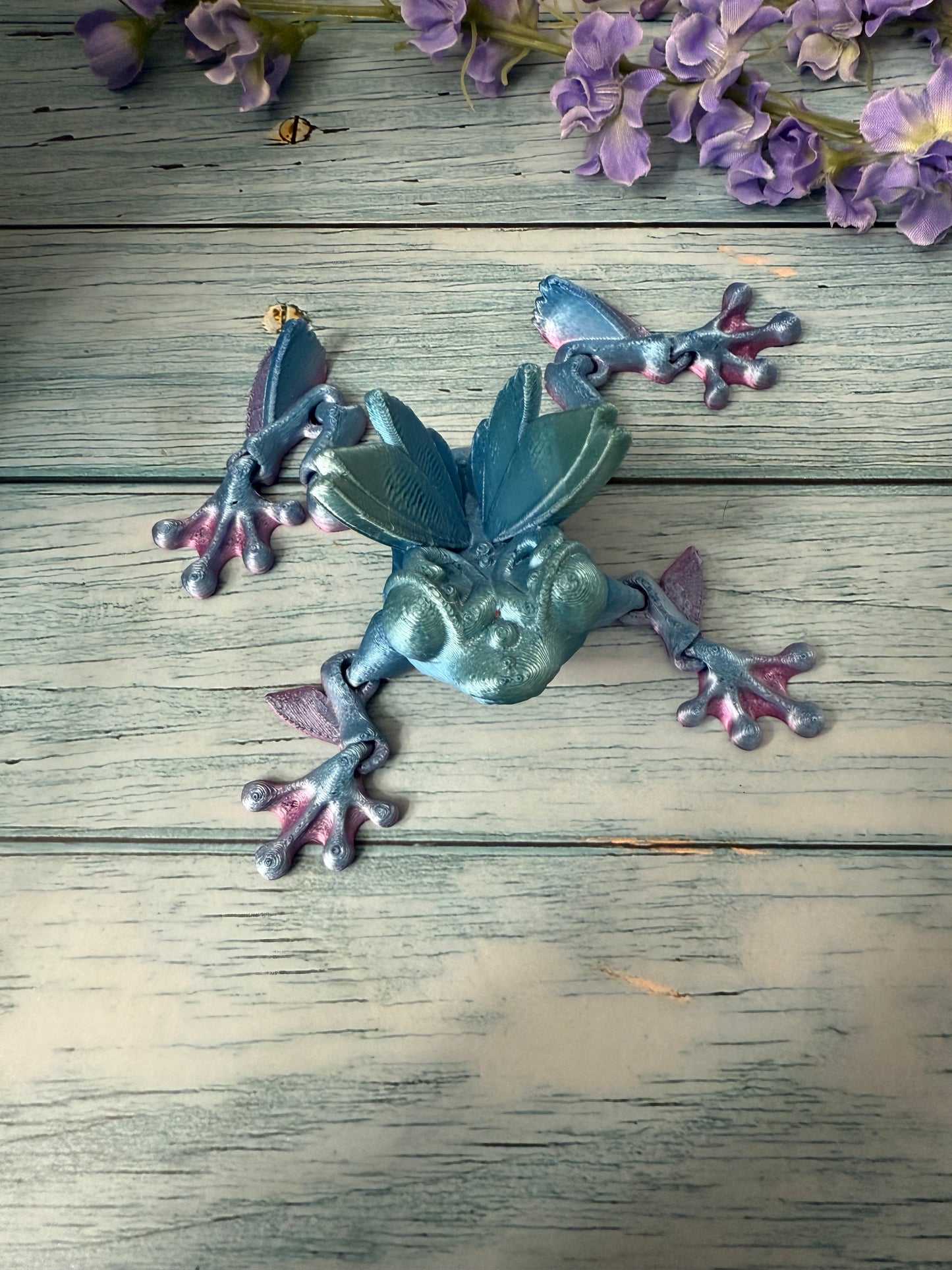 3D Printed Articulated Butterfly Frog