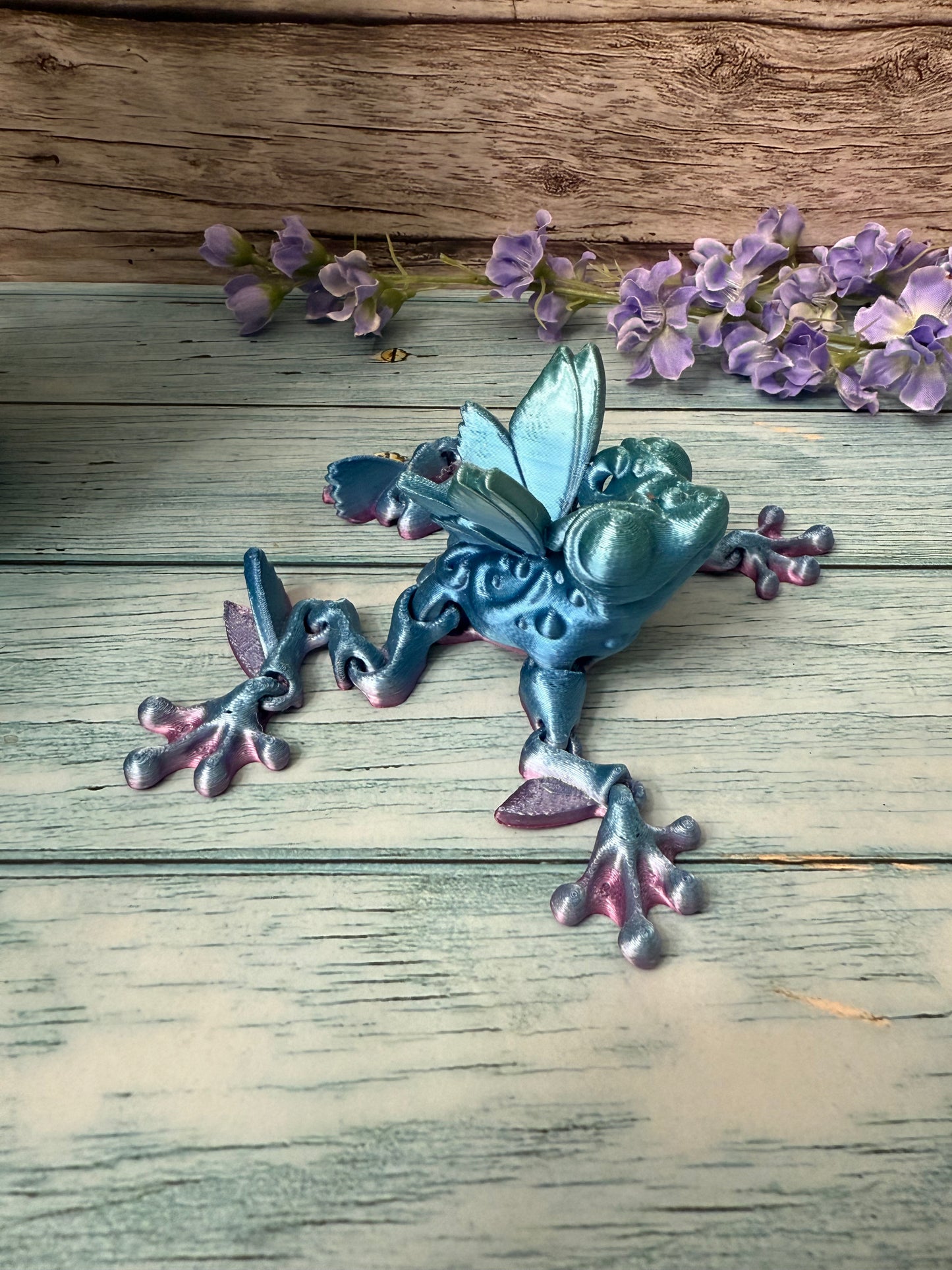 3D Printed Articulated Butterfly Frog
