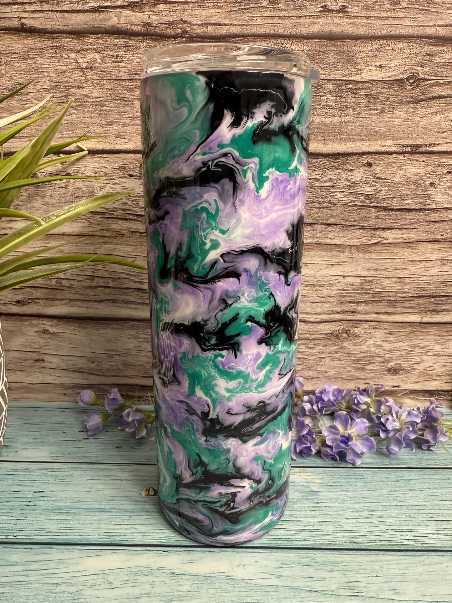 RTS #101 30oz Skinny Calming Iris -Pre Made
