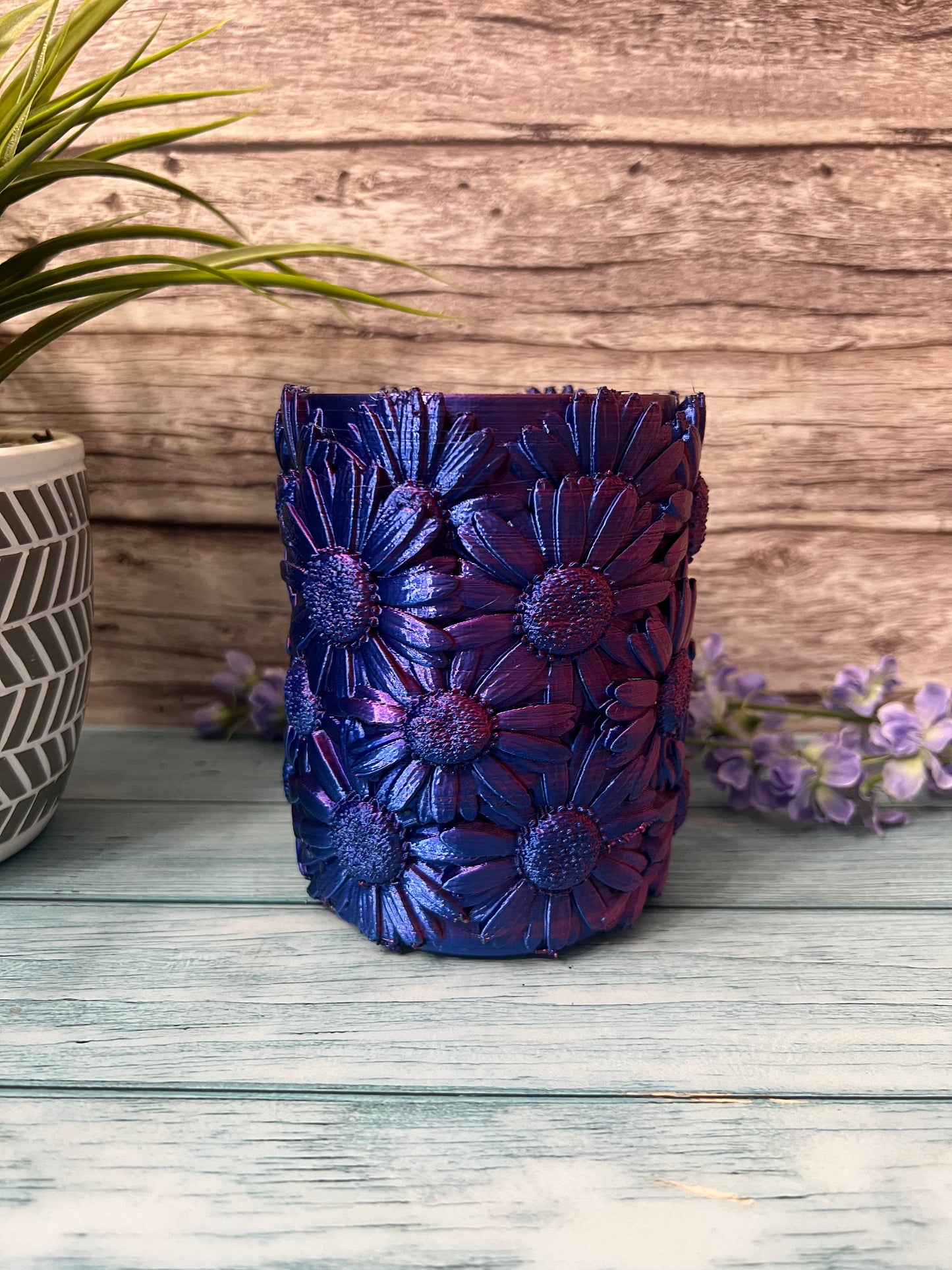 Sunflower Pen Holder Desk Accessory -3D Printed