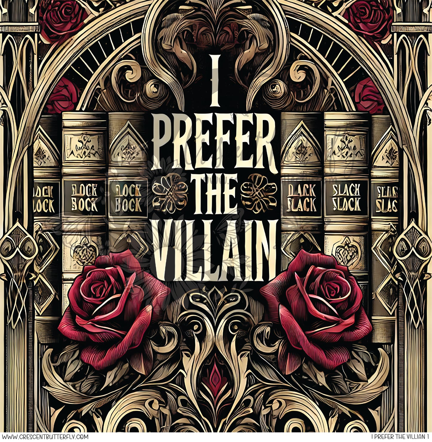 I Prefer The Villain 1 Printed Vinyl Sheet/Wrap