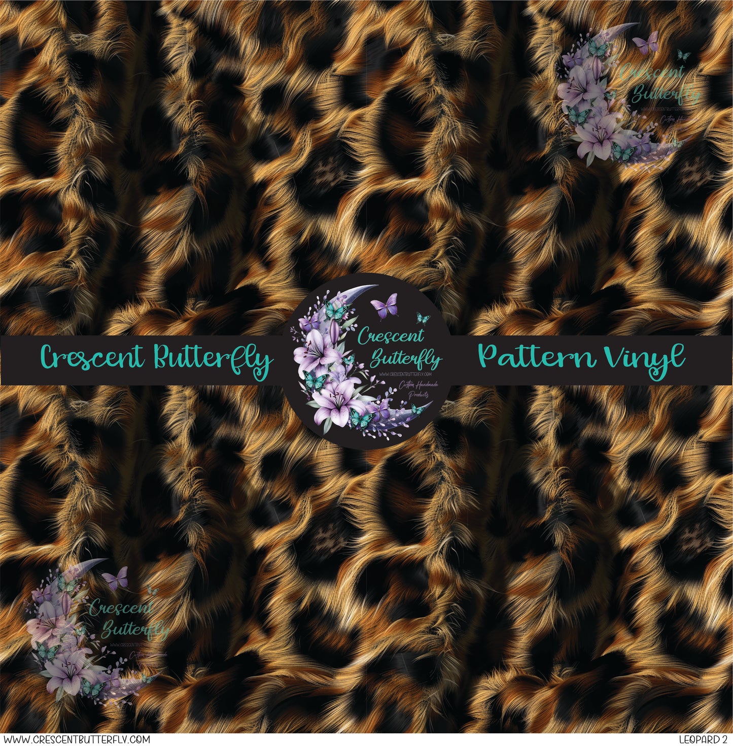 Leopard 2 Printed Vinyl Sheet/Wrap