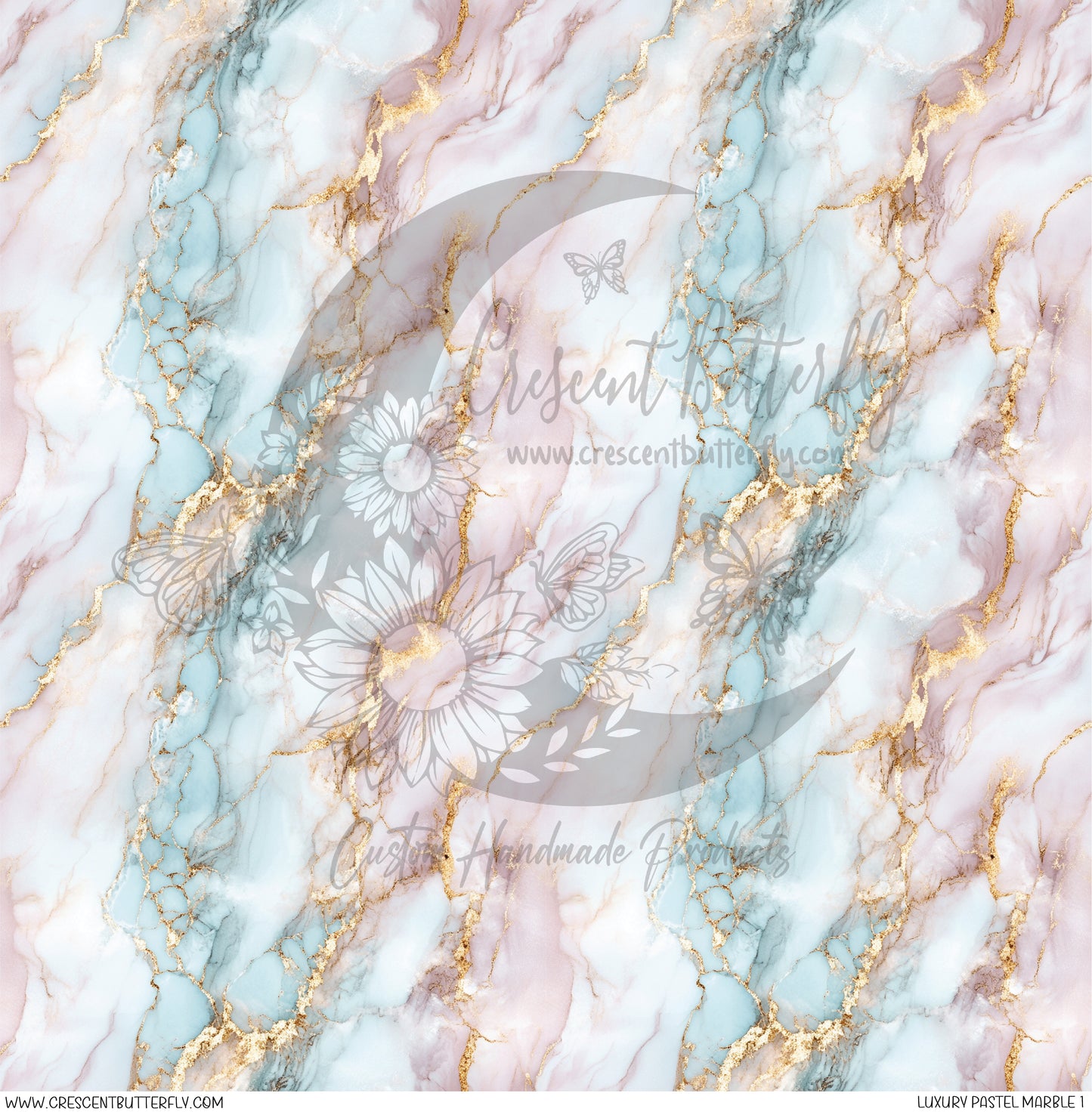 Luxury Pastel Marble 1 Printed Vinyl Sheet/Wrap