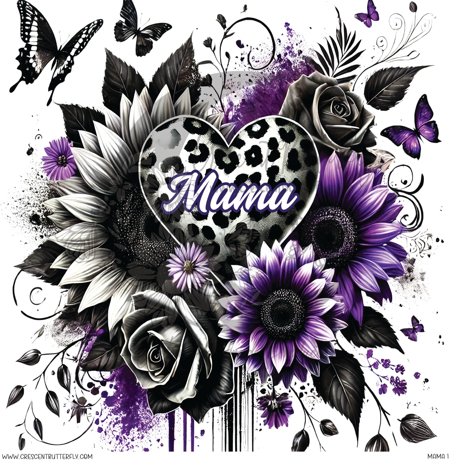 Mama 1 Printed Vinyl Sheet/Wrap