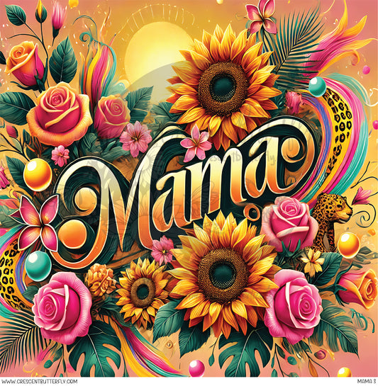 Mama 3 Printed Vinyl Sheet/Wrap