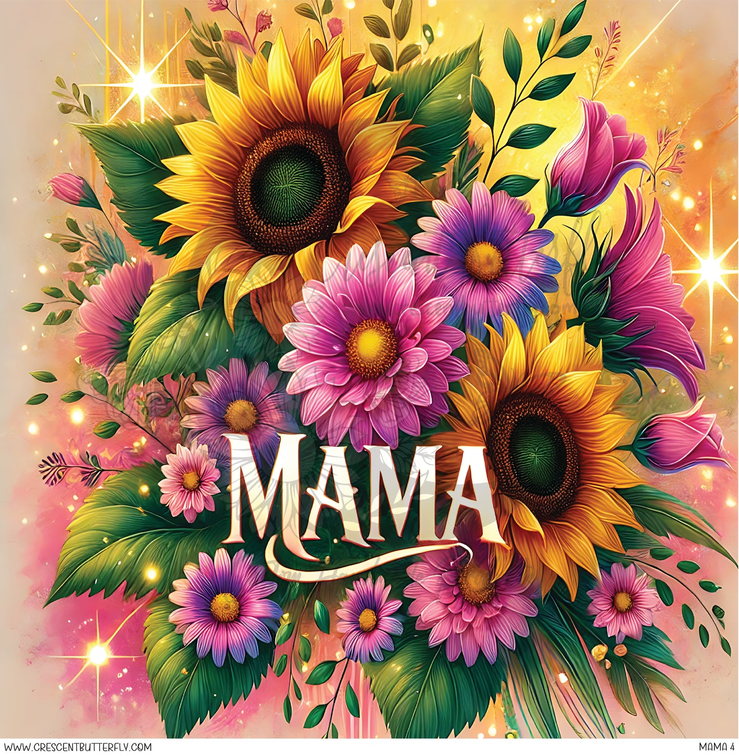 Mama 4 Printed Vinyl Sheet/Wrap