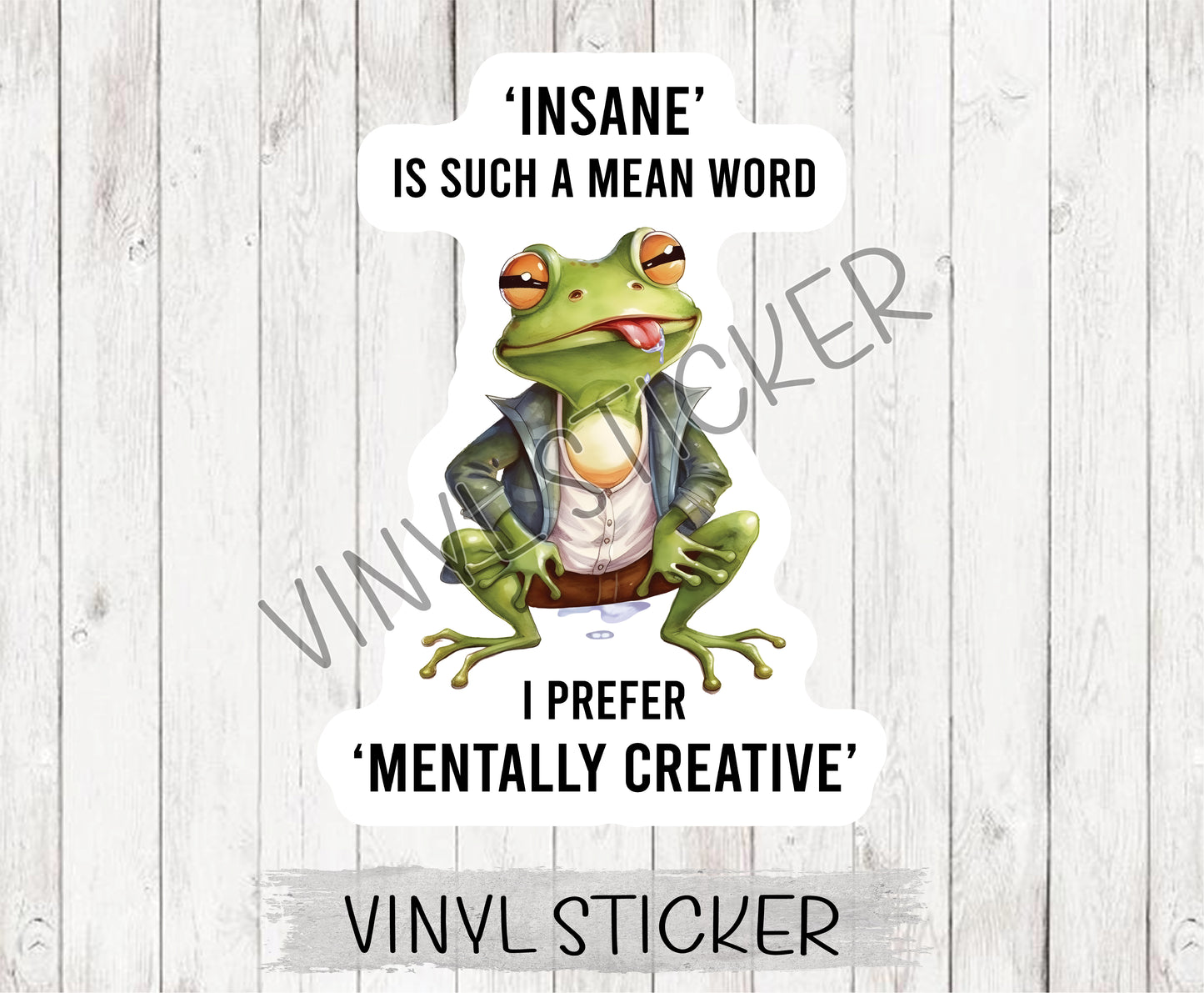 Mentally Creative Sticker