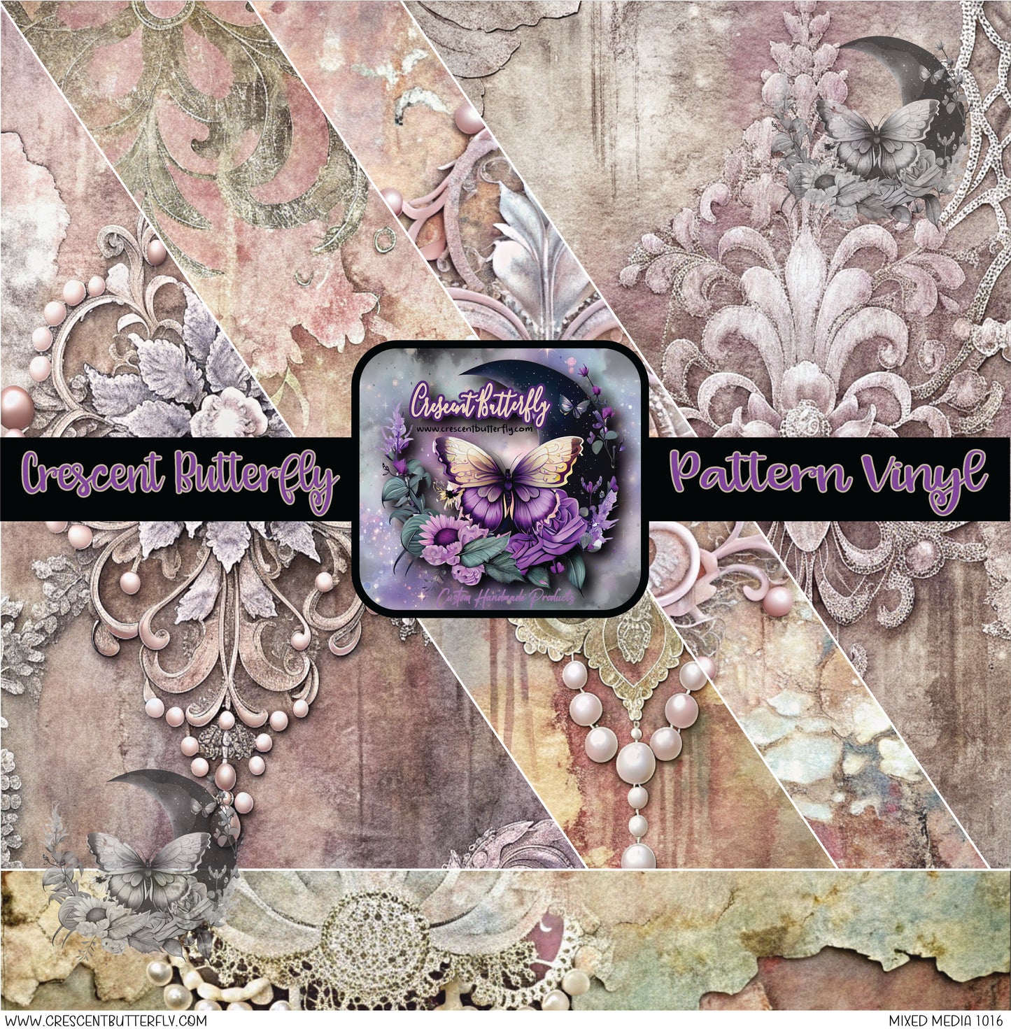 Mixed Media 1016 Printed Vinyl Sheet/Wrap