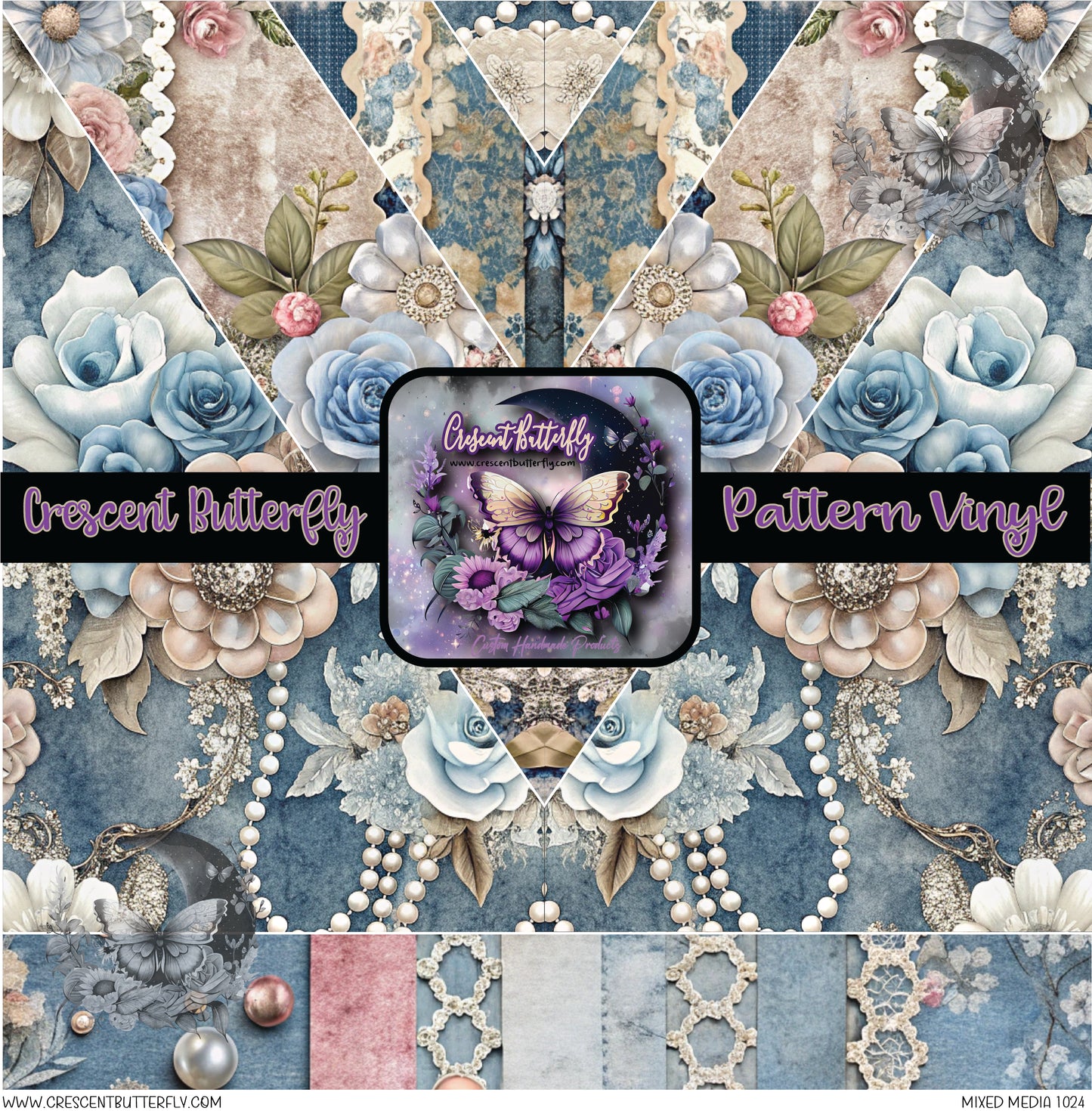 Mixed Media 1024 Printed Vinyl Sheet/Wrap