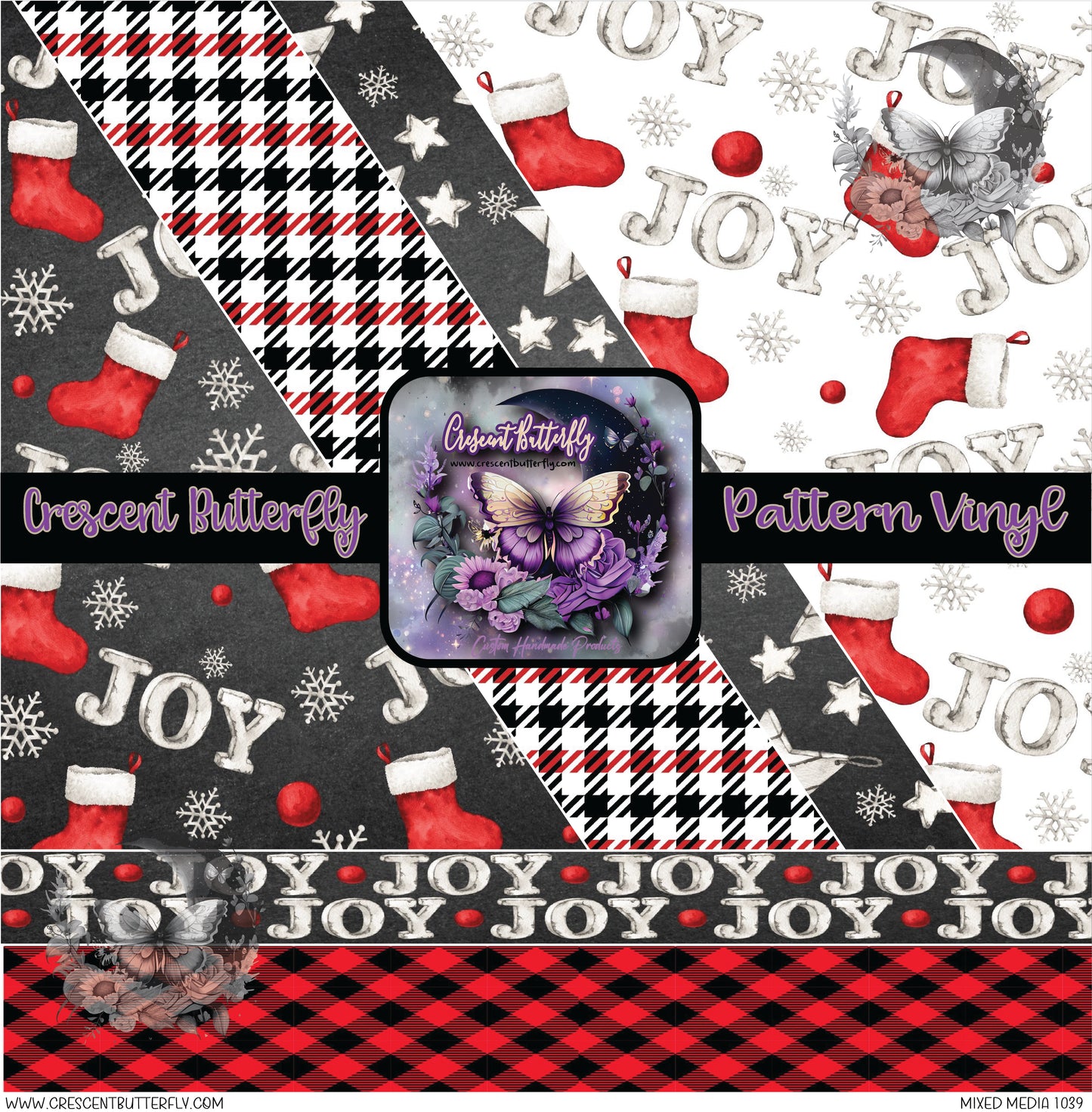 Mixed Media 1039 Printed Vinyl Sheet/Wrap