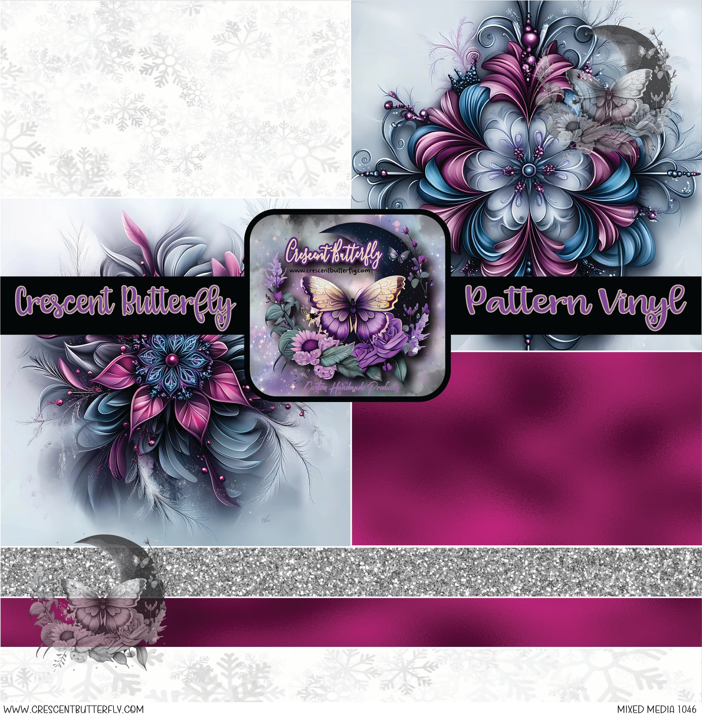 Mixed Media 1046 Printed Vinyl Sheet/Wrap