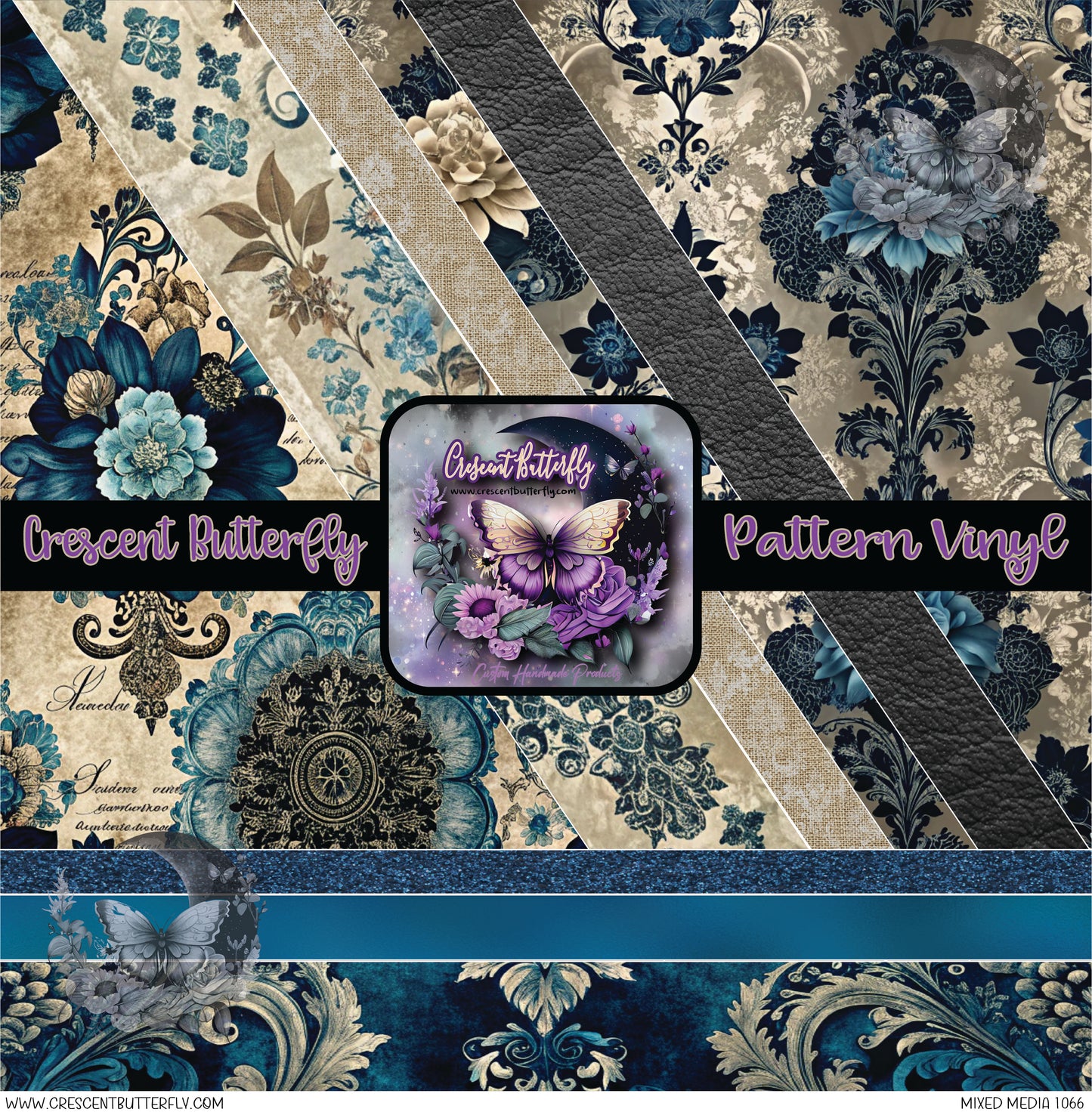 Mixed Media 1066 Printed Vinyl Sheet/Wrap