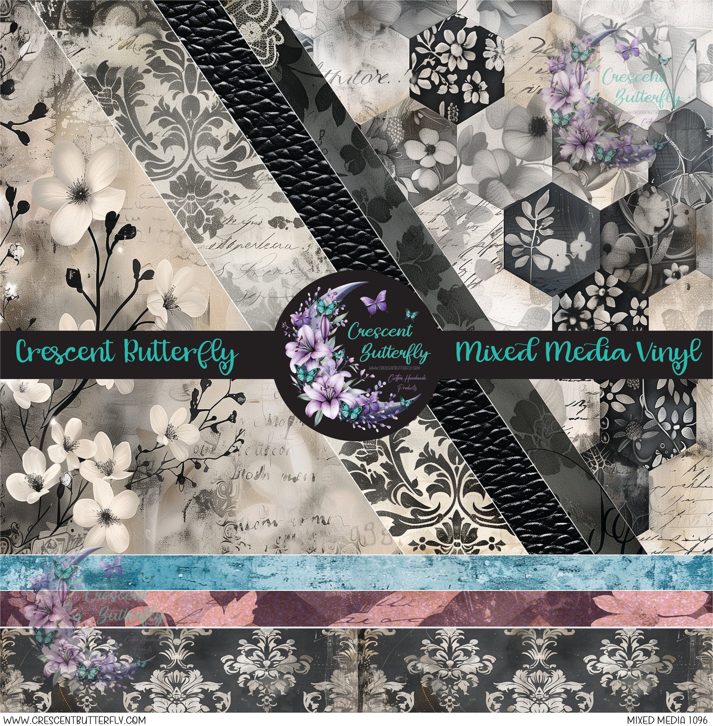 Mixed Media 1096 Printed Vinyl Sheet/Wrap