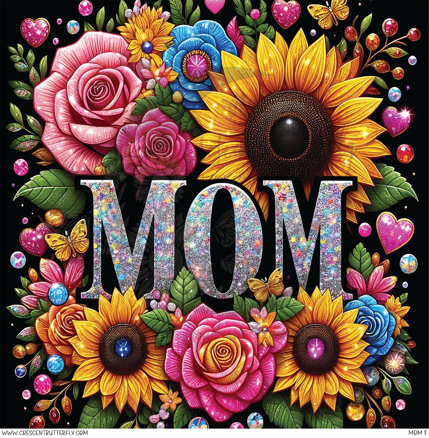 Mom 3 Printed Vinyl Sheet/Wrap