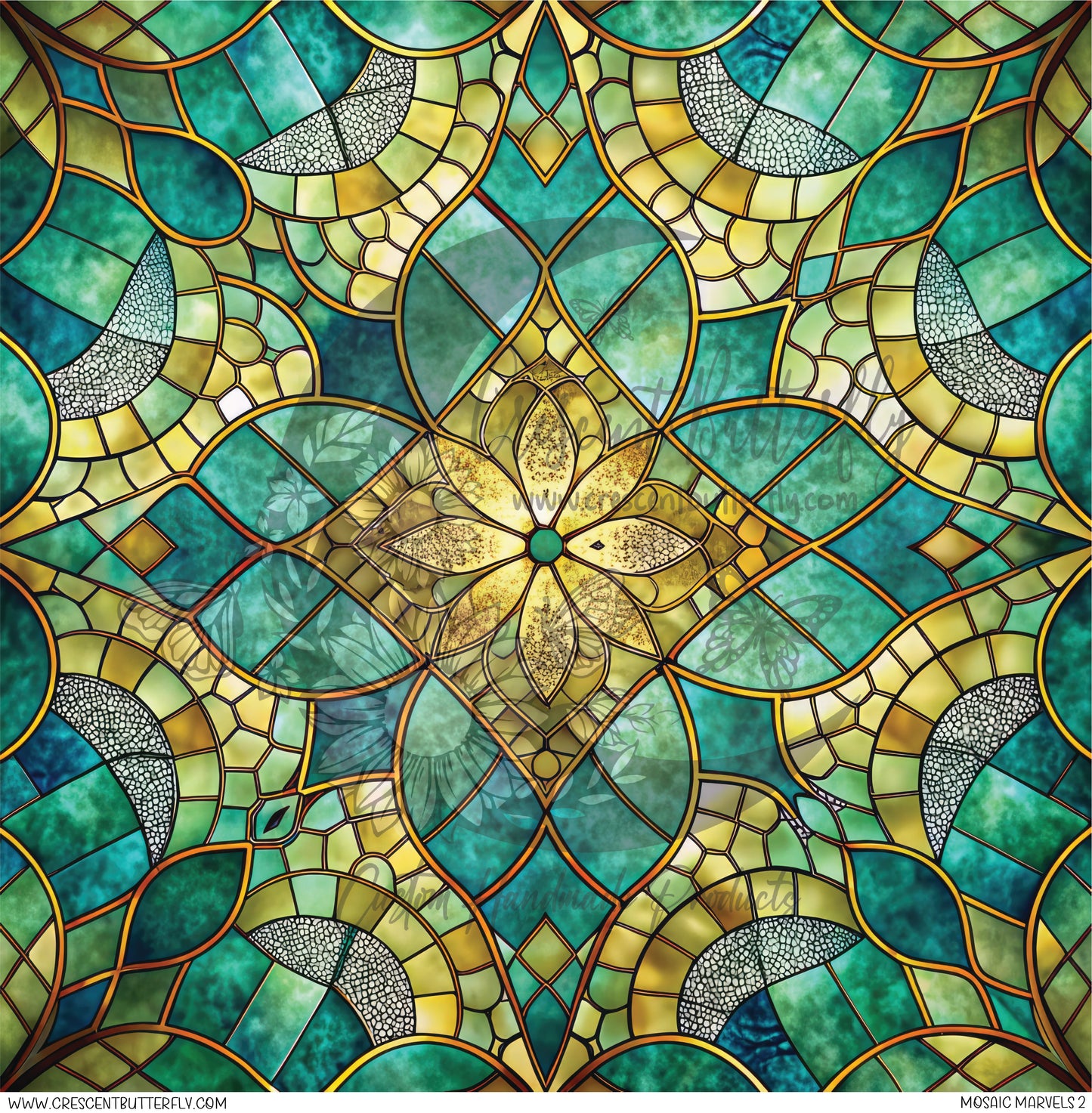 Mosaic Marvels 2 Printed Vinyl Sheet/Wrap