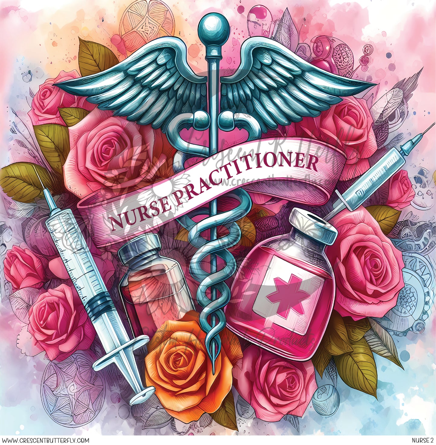 Nurse 2 Printed Vinyl Sheet/Wrap