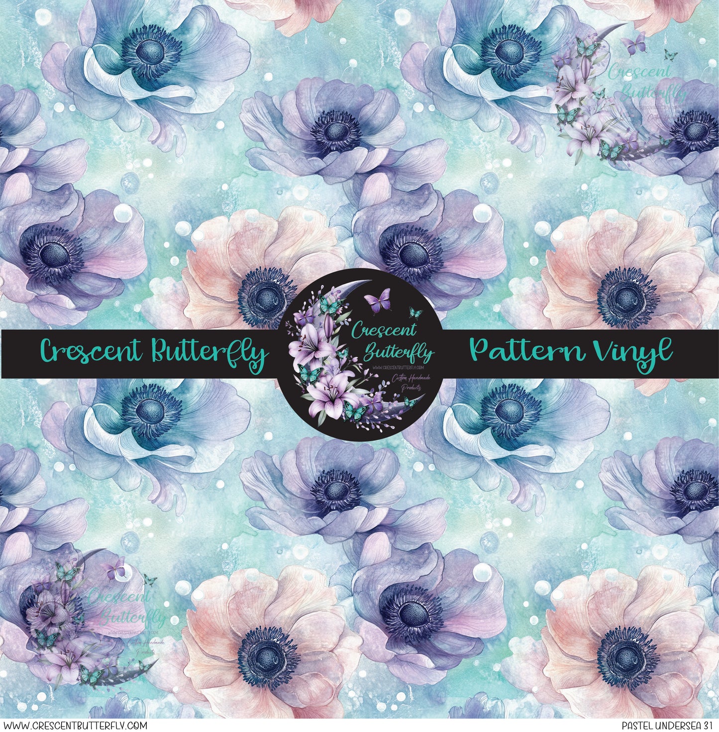 Pastel Undersea 31 Printed Vinyl Sheet/Wrap