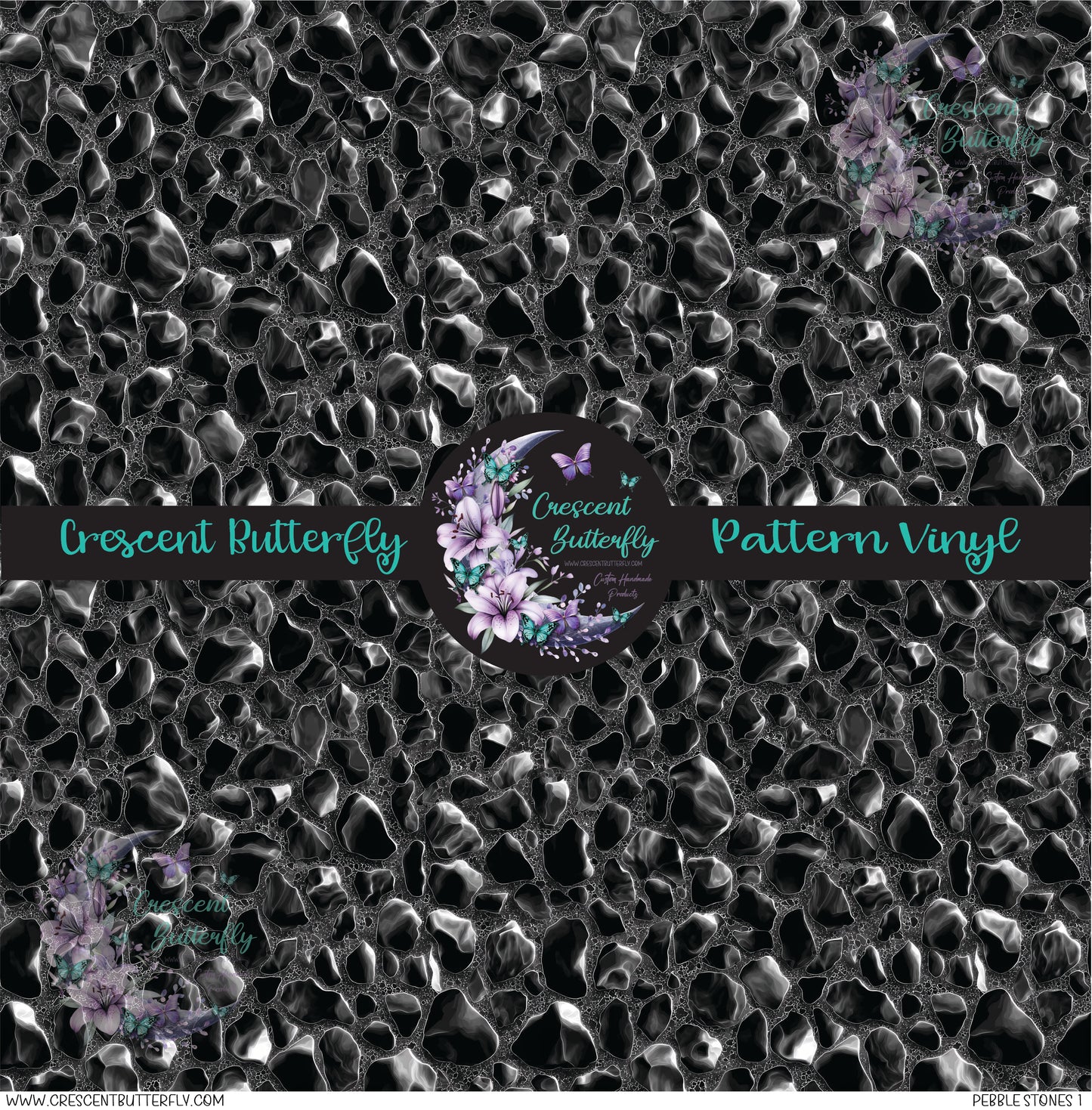 Pebble Stones 1 Printed Vinyl Sheet/Wrap