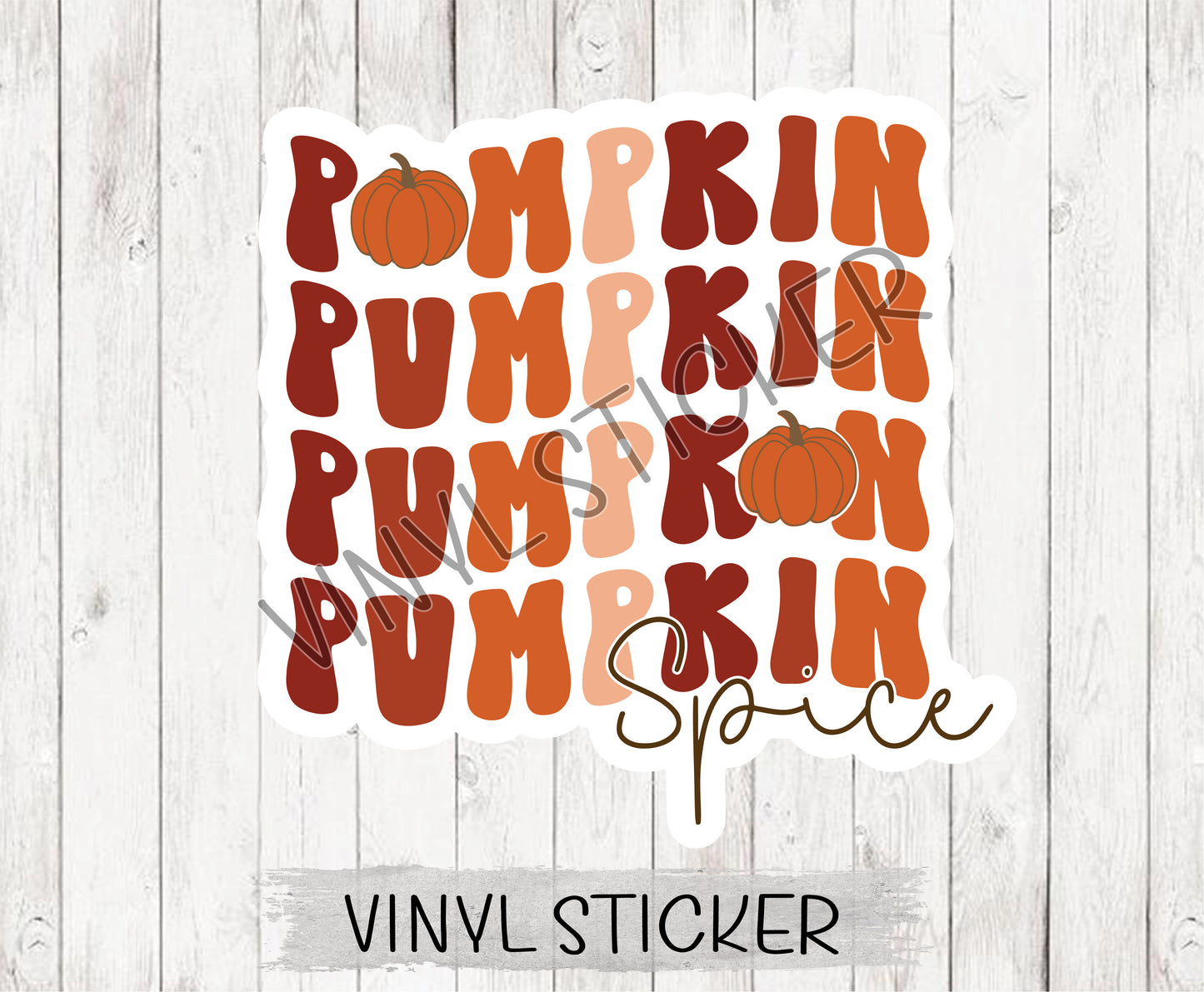 Pumpkin Pumpkin Spice Sticker