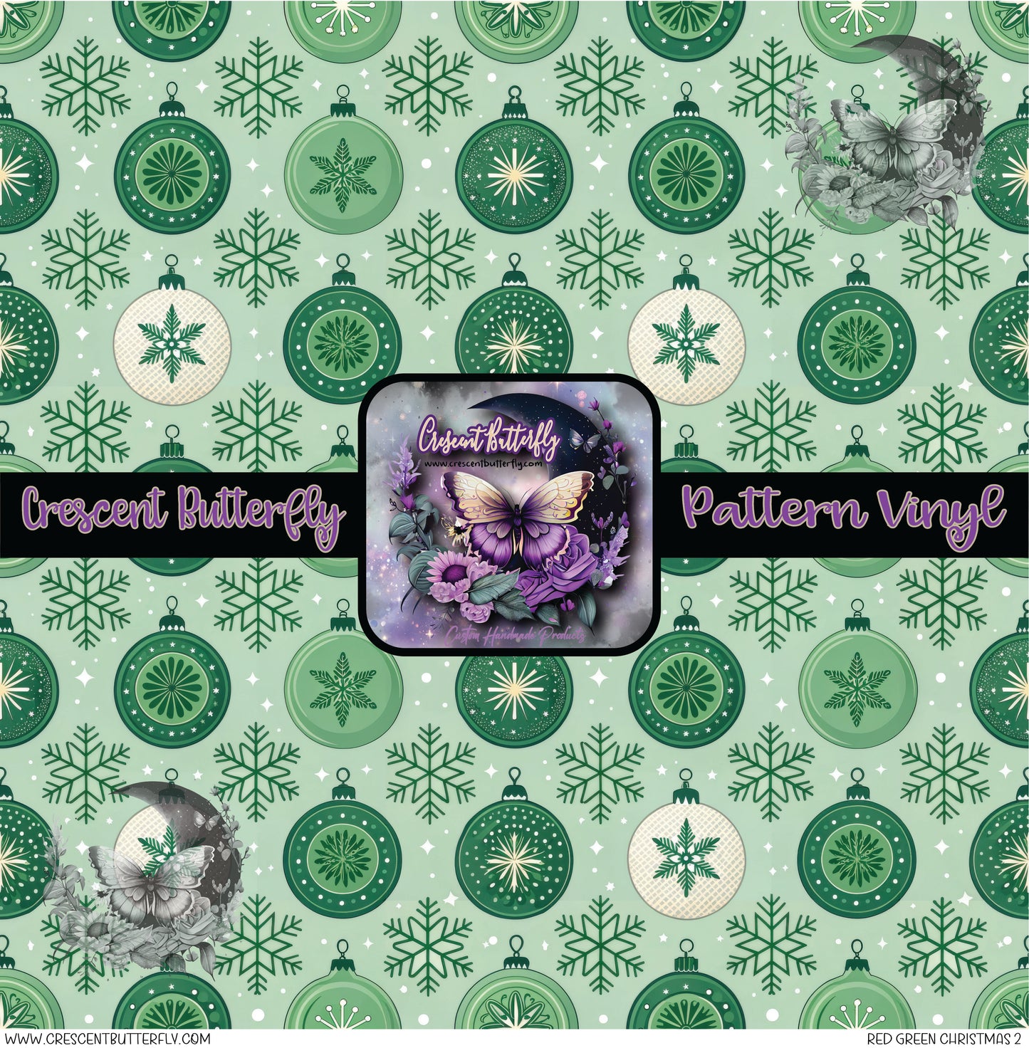 Red Green Christmas 2 Printed Vinyl Sheet/Wrap