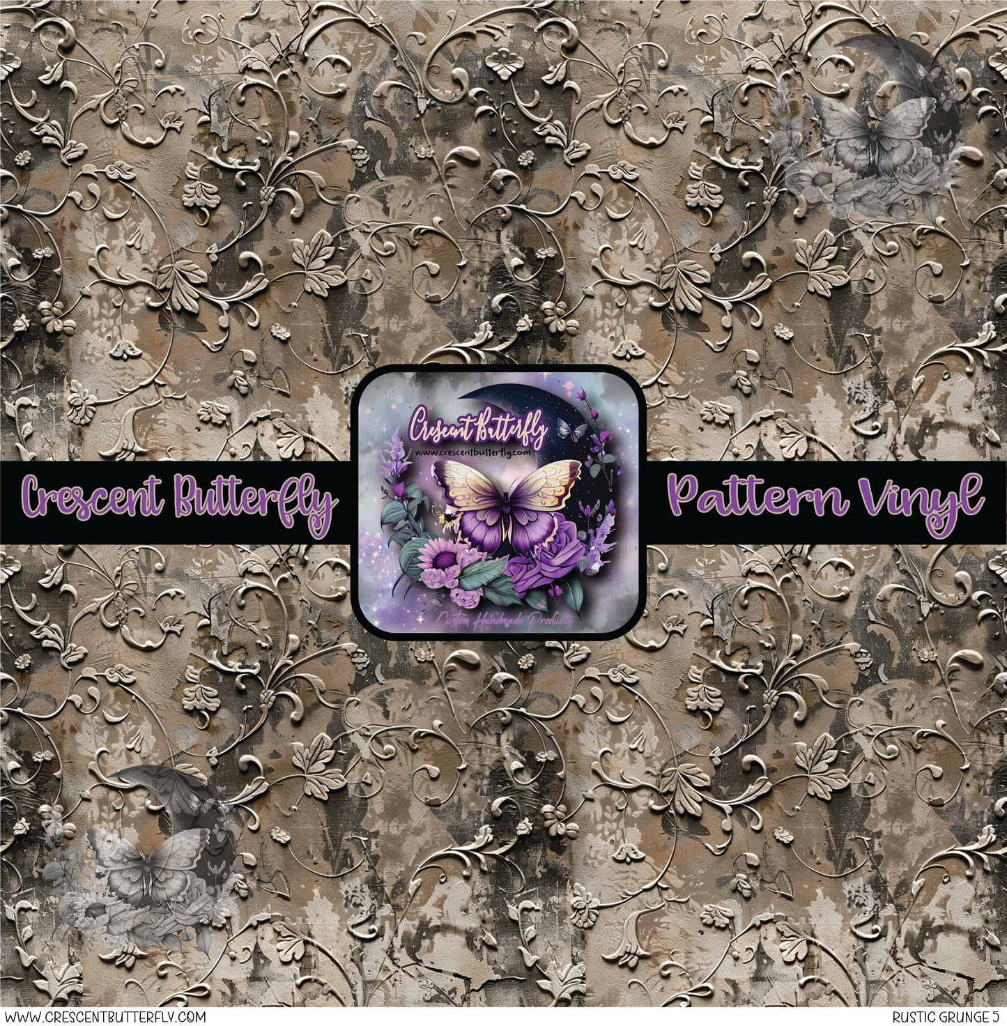 Rustic Grunge 5 Printed Vinyl Sheet/Wrap