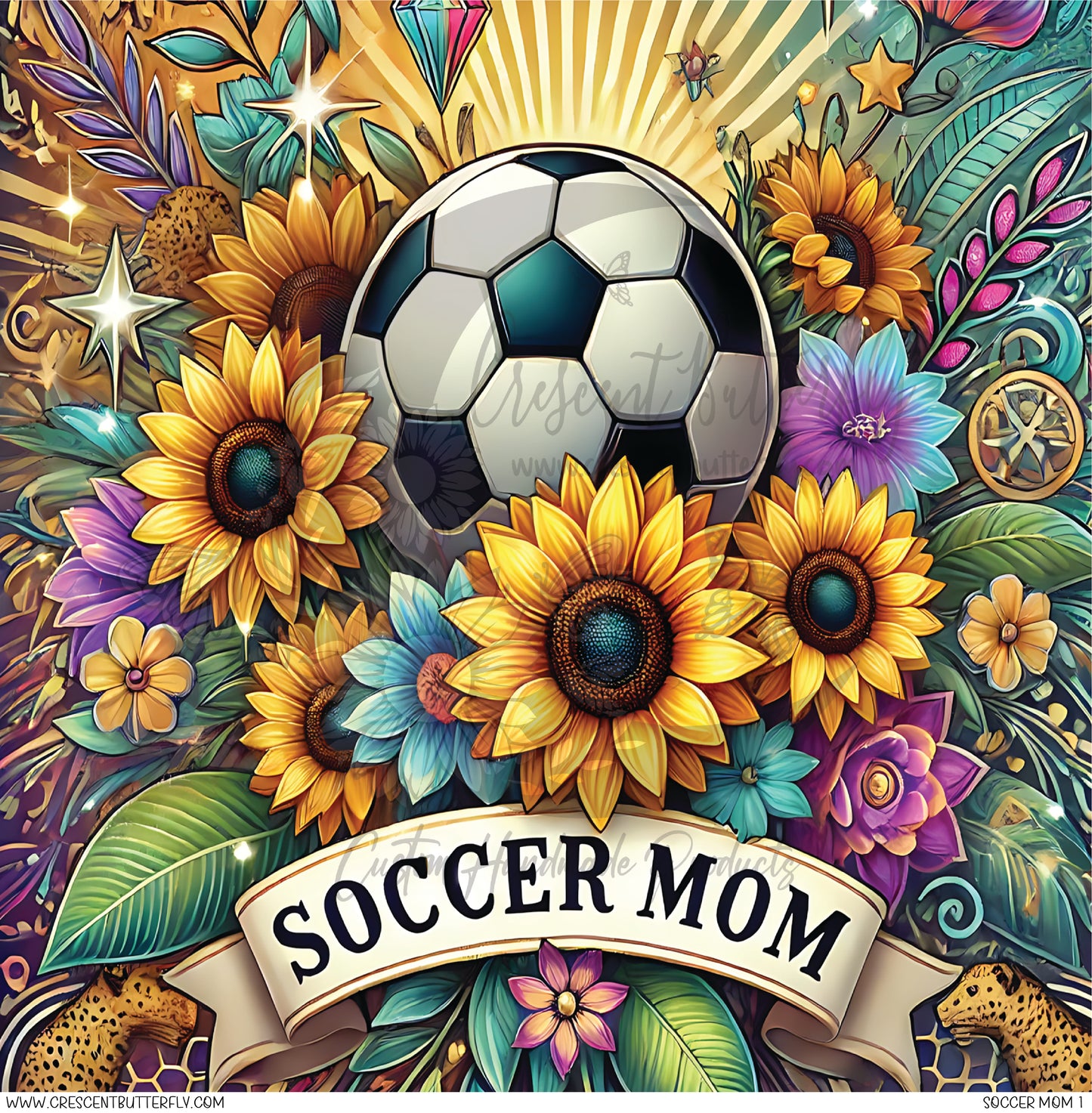 Soccer Mom 1 Printed Vinyl Sheet/Wrap